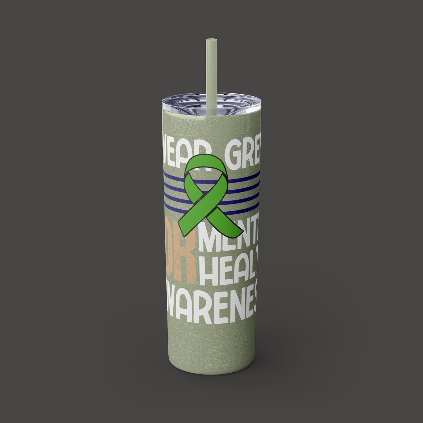 Mental Health Awareness 20oz Tumbler – Support HopeUnited.org – Insulated Stainless Steel Travel Mug - Mental Health Wear TN