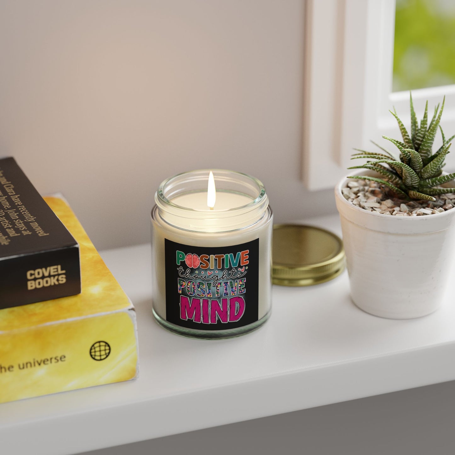 Inspirational Self-Love Message Candle 4oz - Mental Health Wear TN