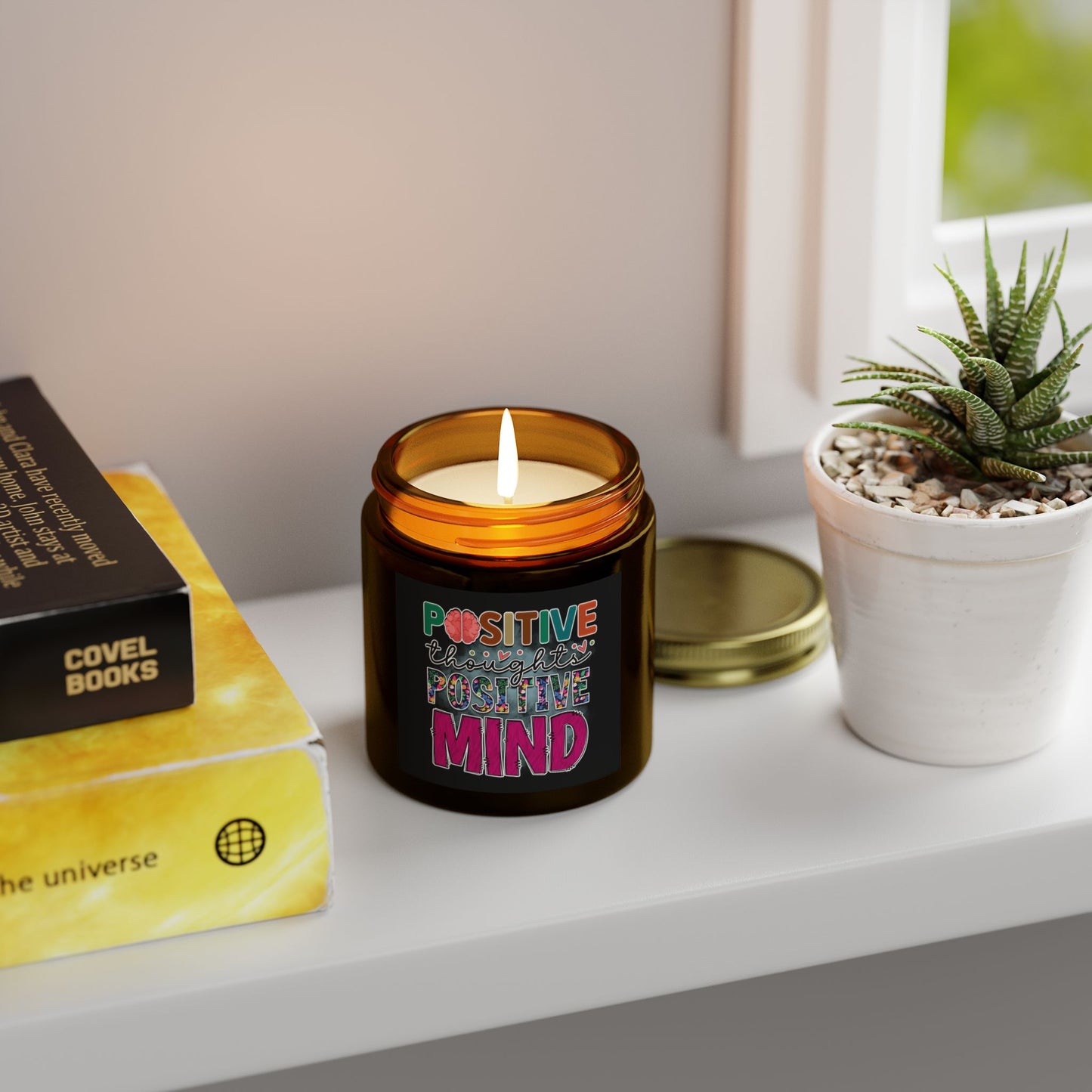 Inspirational Self-Love Message Candle 4oz - Mental Health Wear TN