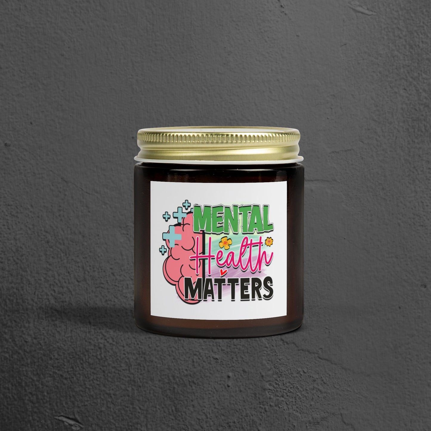 Inspirational Self-Love Message Candle 4oz - Mental Health Wear TN