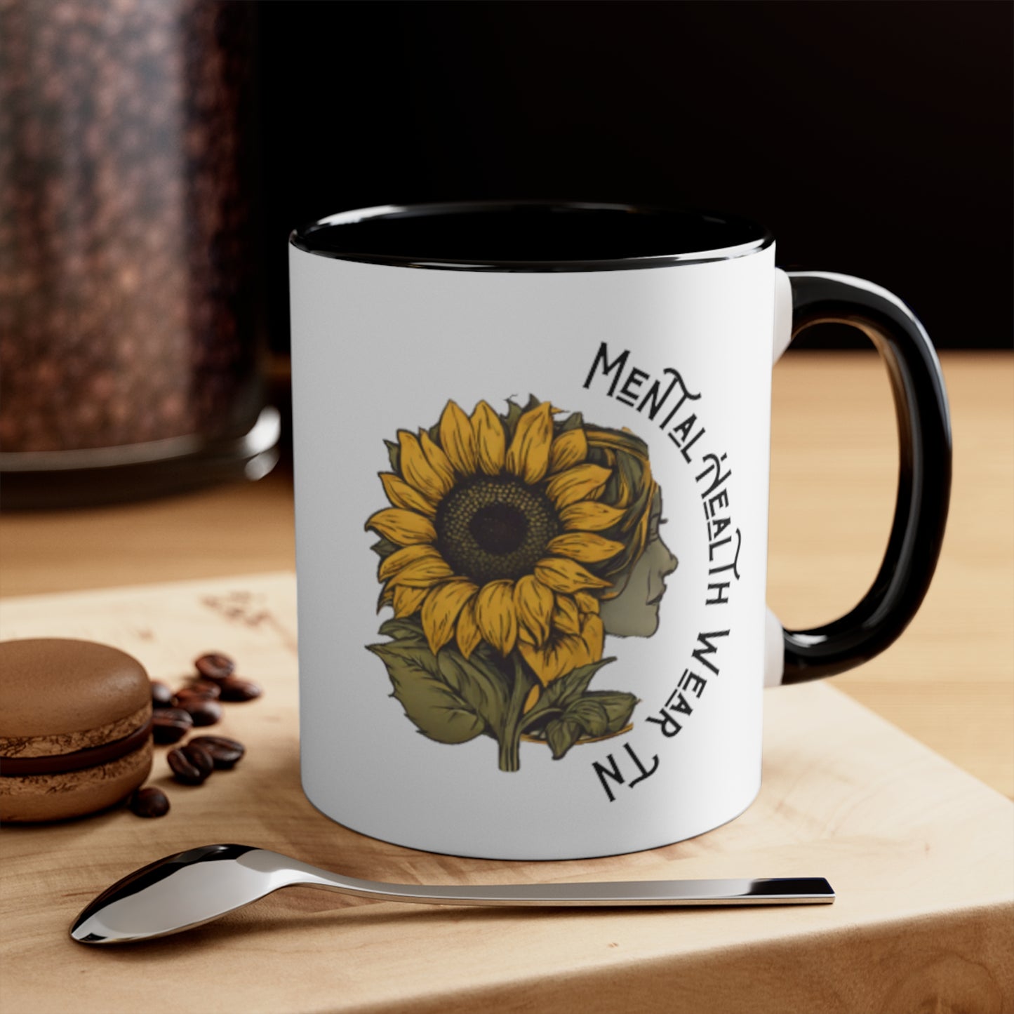 Mental Health Wear Tn-Branding Shop Merch Accent Mugs - Mental Health Wear TN