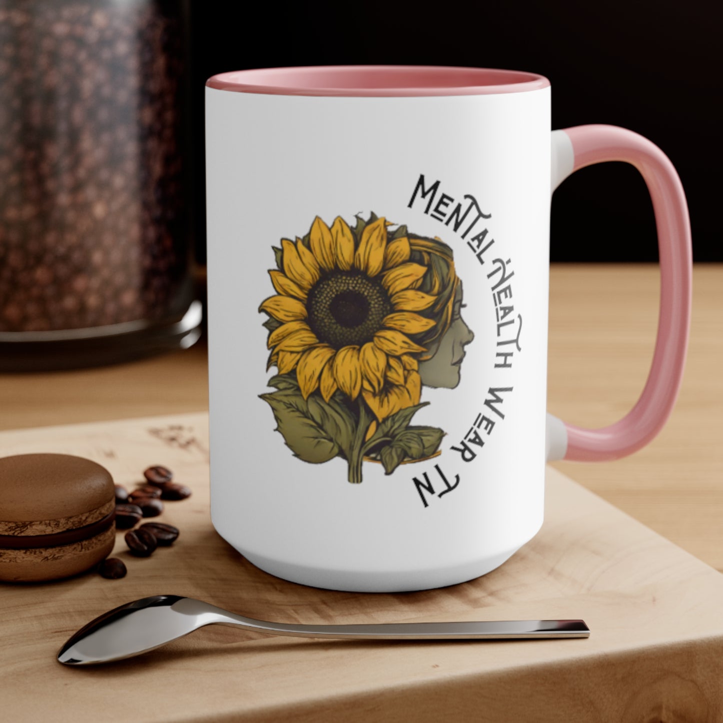 Mental Health Wear Tn-Branding Shop Merch Accent Mugs - Mental Health Wear TN