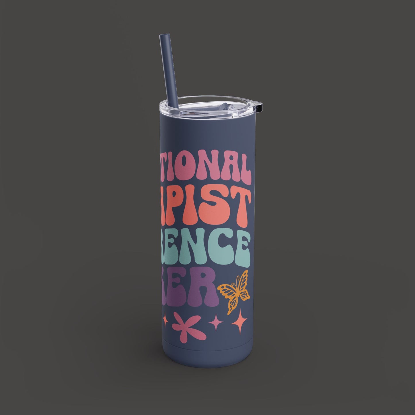 Tumbler - Occupational Therapist Difference Maker 20oz Tumbler with Straw - Mental Health Wear TN