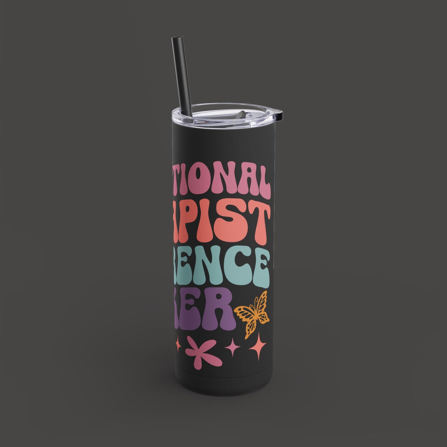Tumbler - Occupational Therapist Difference Maker 20oz Tumbler with Straw - Mental Health Wear TN