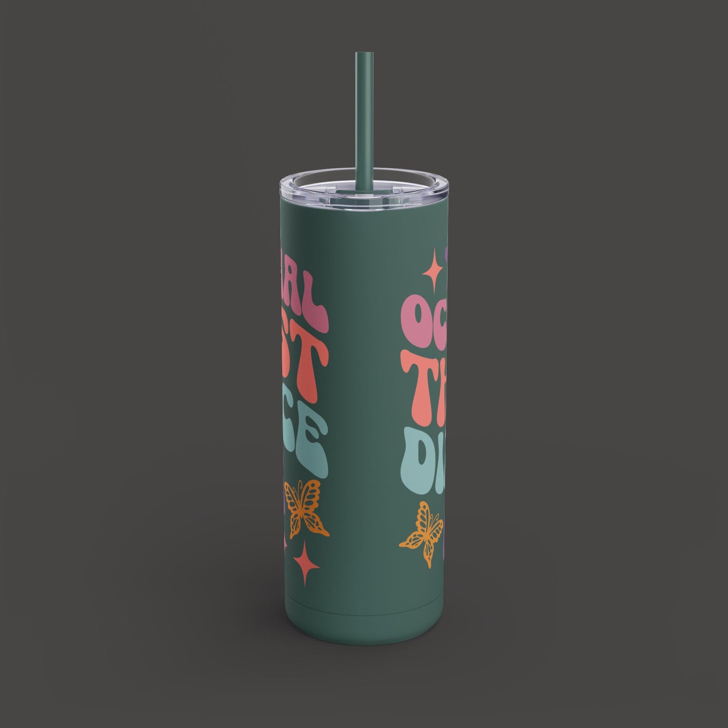 Tumbler - Occupational Therapist Difference Maker 20oz Tumbler with Straw - Mental Health Wear TN