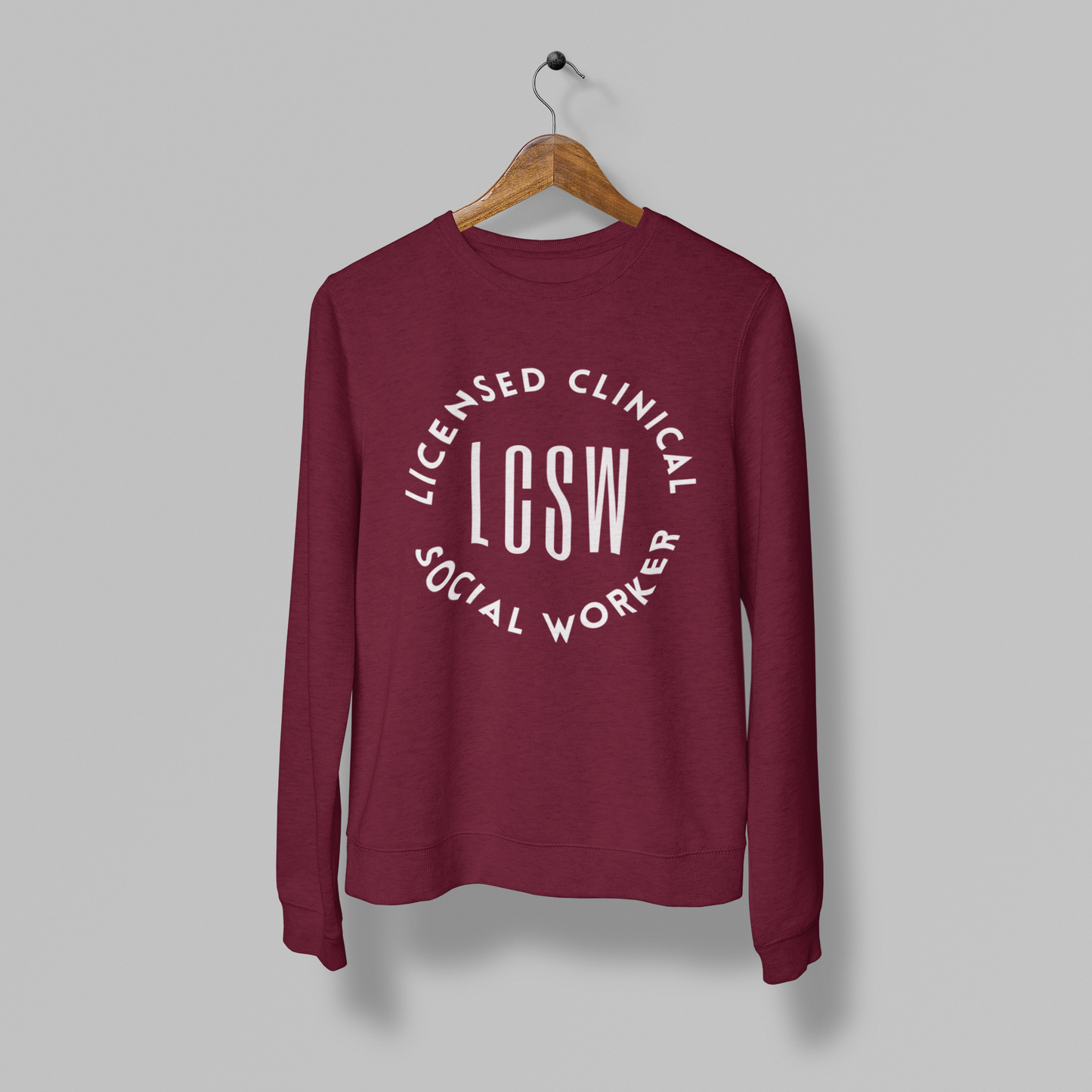 LCSW-Licensed Clinical Social Worker-Occupational Title-Unisex Sweatshirt