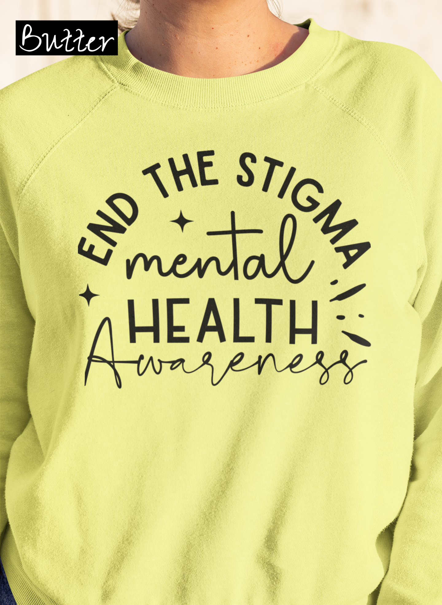 End The Stigma-Mental Health Awareness-Unisex Sweatshirt