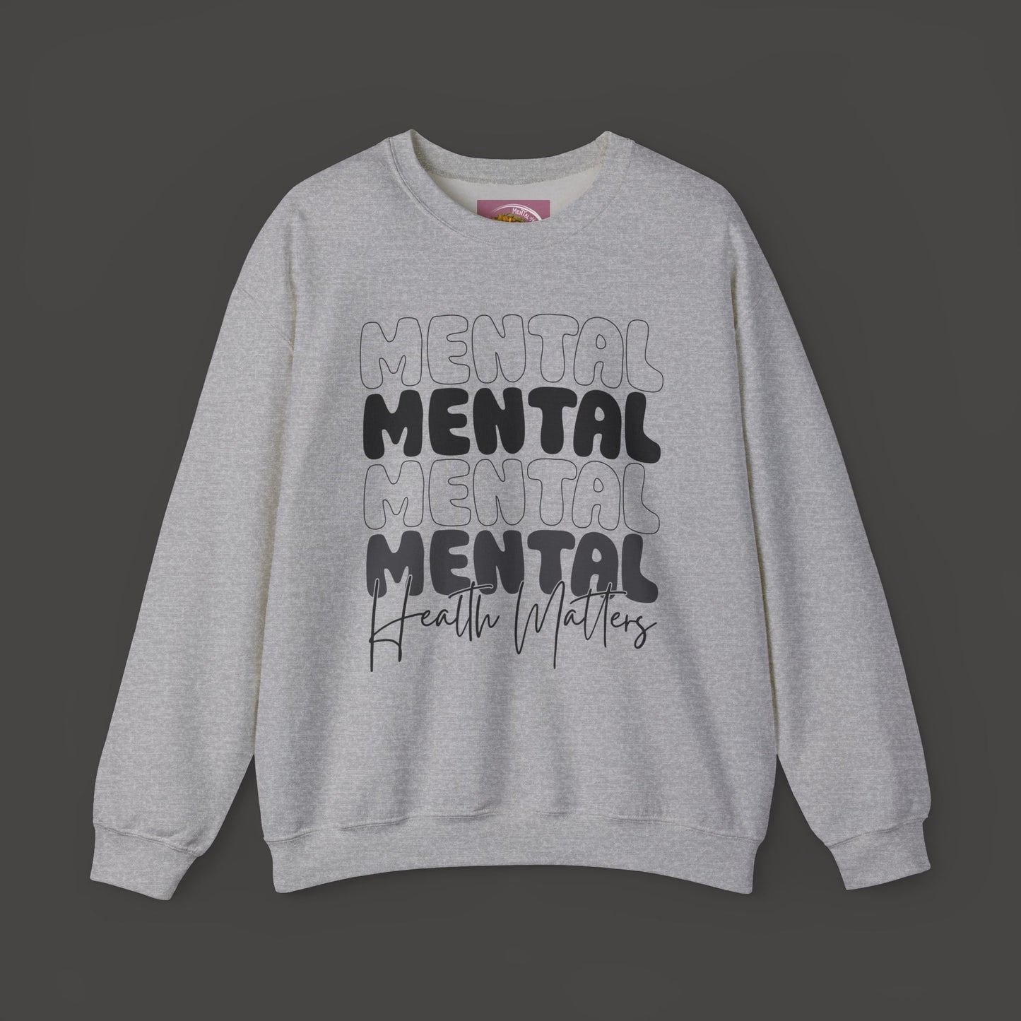 Mental Health Matters Crewneck Sweatshirt - Mental Health Wear TN
