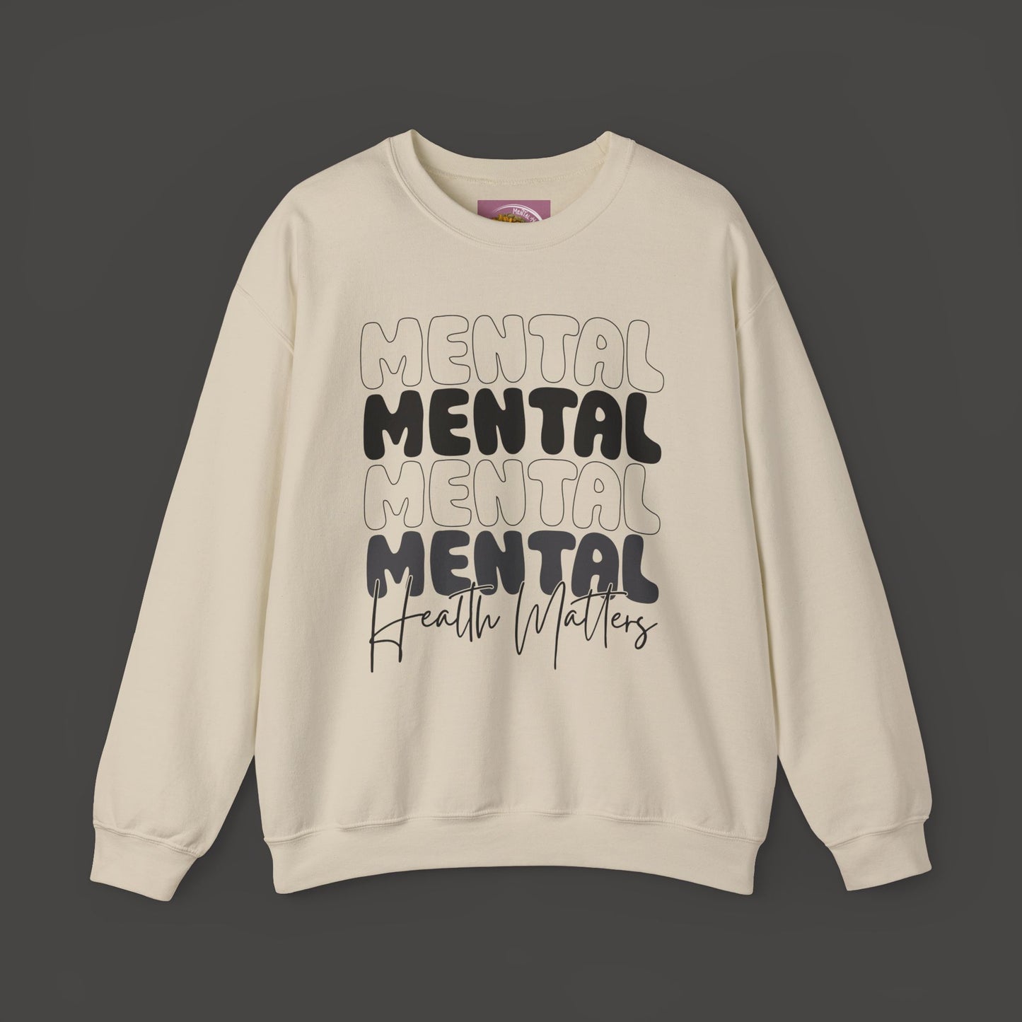 Mental Health Matters Crewneck Sweatshirt - Mental Health Wear TN
