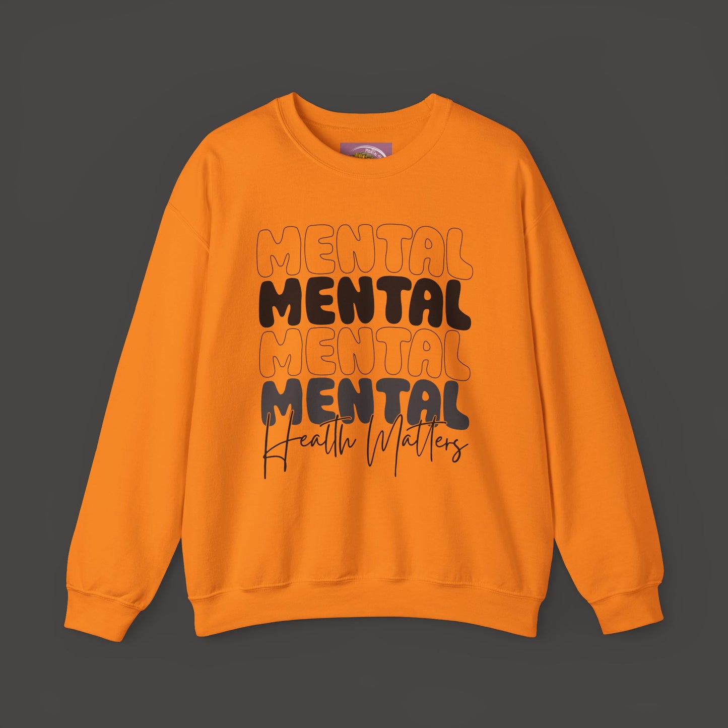 Mental Health Matters Crewneck Sweatshirt - Mental Health Wear TN