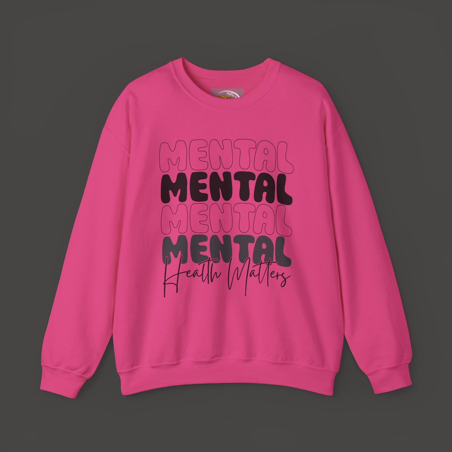 Mental Health Matters Crewneck Sweatshirt - Mental Health Wear TN