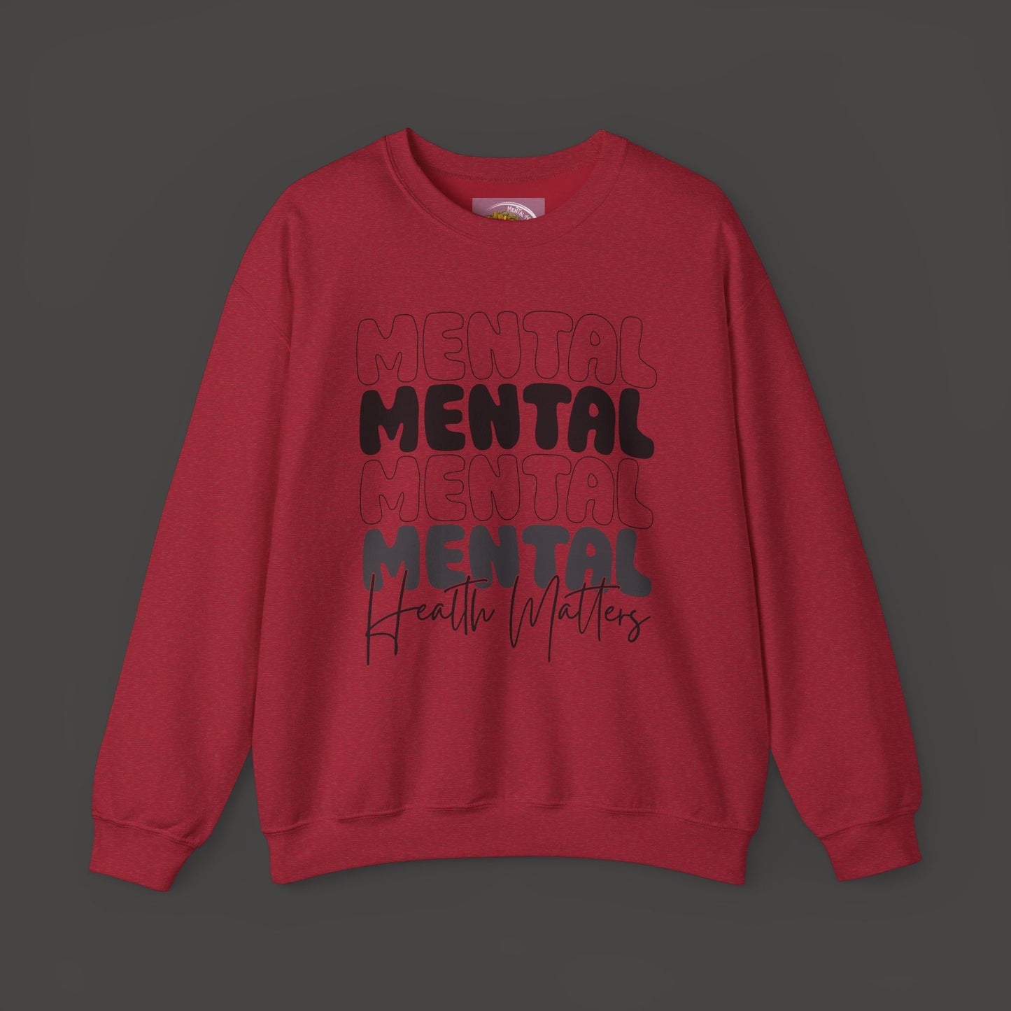 Mental Health Matters Crewneck Sweatshirt - Mental Health Wear TN