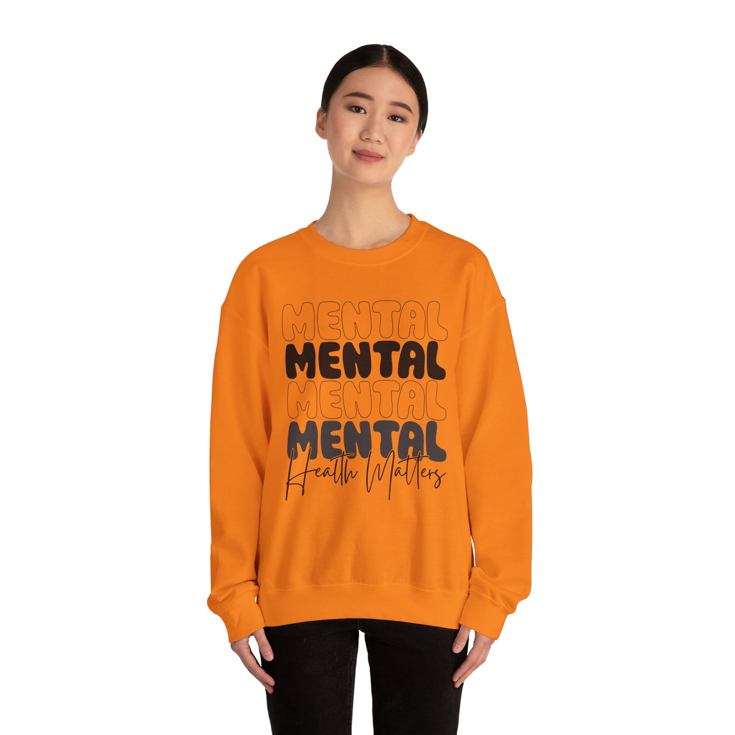 Mental Health Matters Crewneck Sweatshirt - Mental Health Wear TN