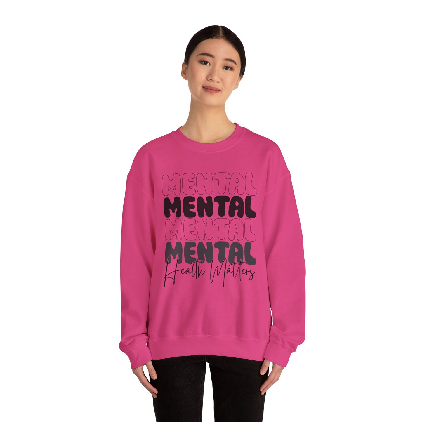 Mental Health Matters Crewneck Sweatshirt - Mental Health Wear TN
