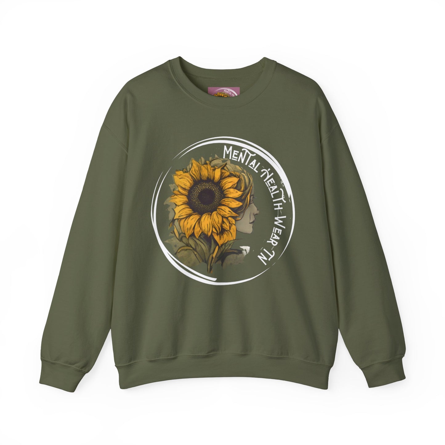 Mental Health Wear Tn-Store Merch-Unisex Crewneck Sweatshirt - Mental Health Wear TN