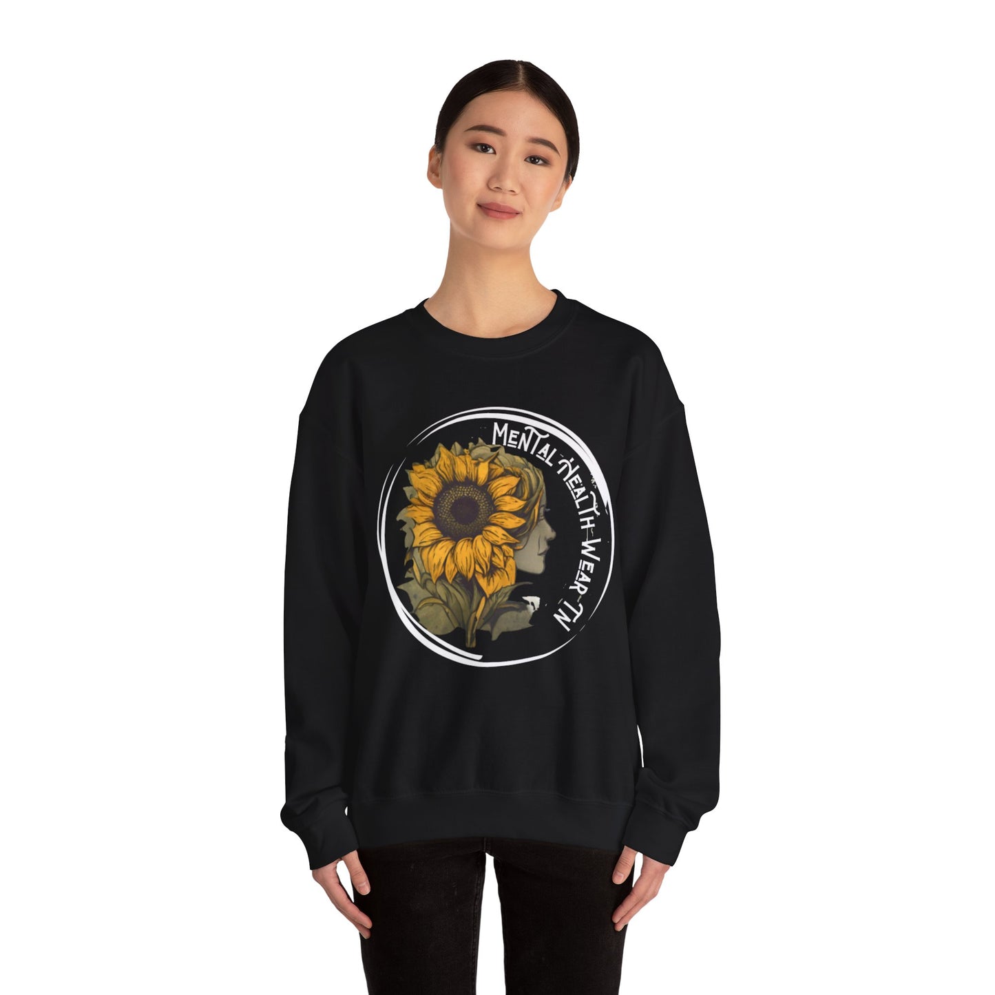 Mental Health Wear Tn-Store Merch-Unisex Crewneck Sweatshirt - Mental Health Wear TN
