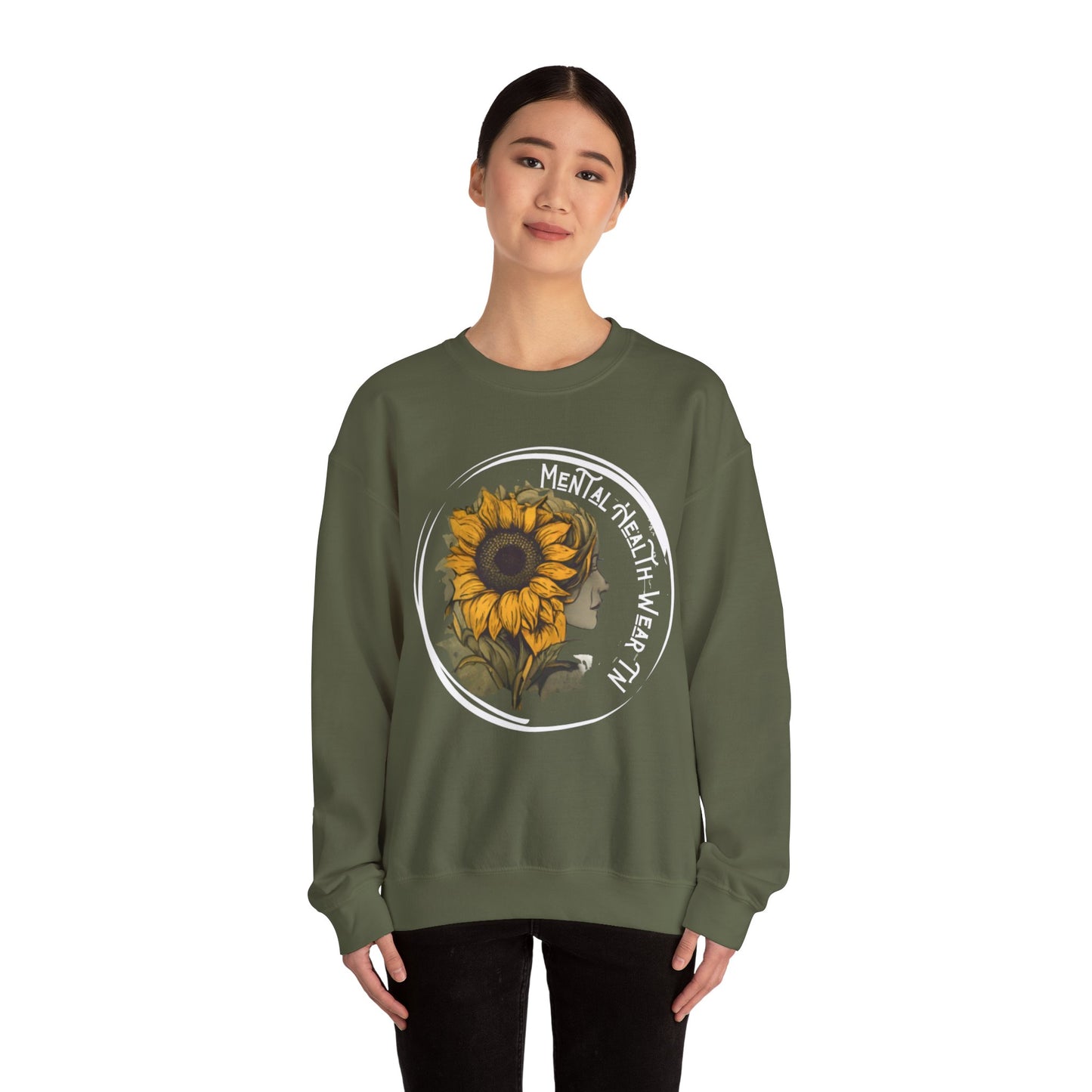 Mental Health Wear Tn-Store Merch-Unisex Crewneck Sweatshirt - Mental Health Wear TN