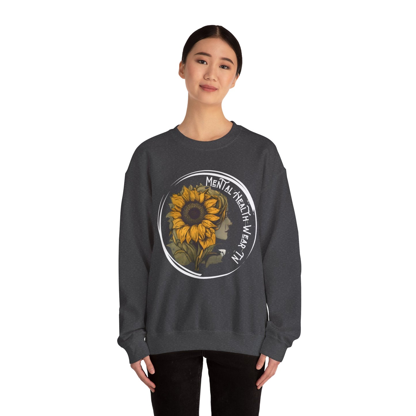 Mental Health Wear Tn-Store Merch-Unisex Crewneck Sweatshirt - Mental Health Wear TN