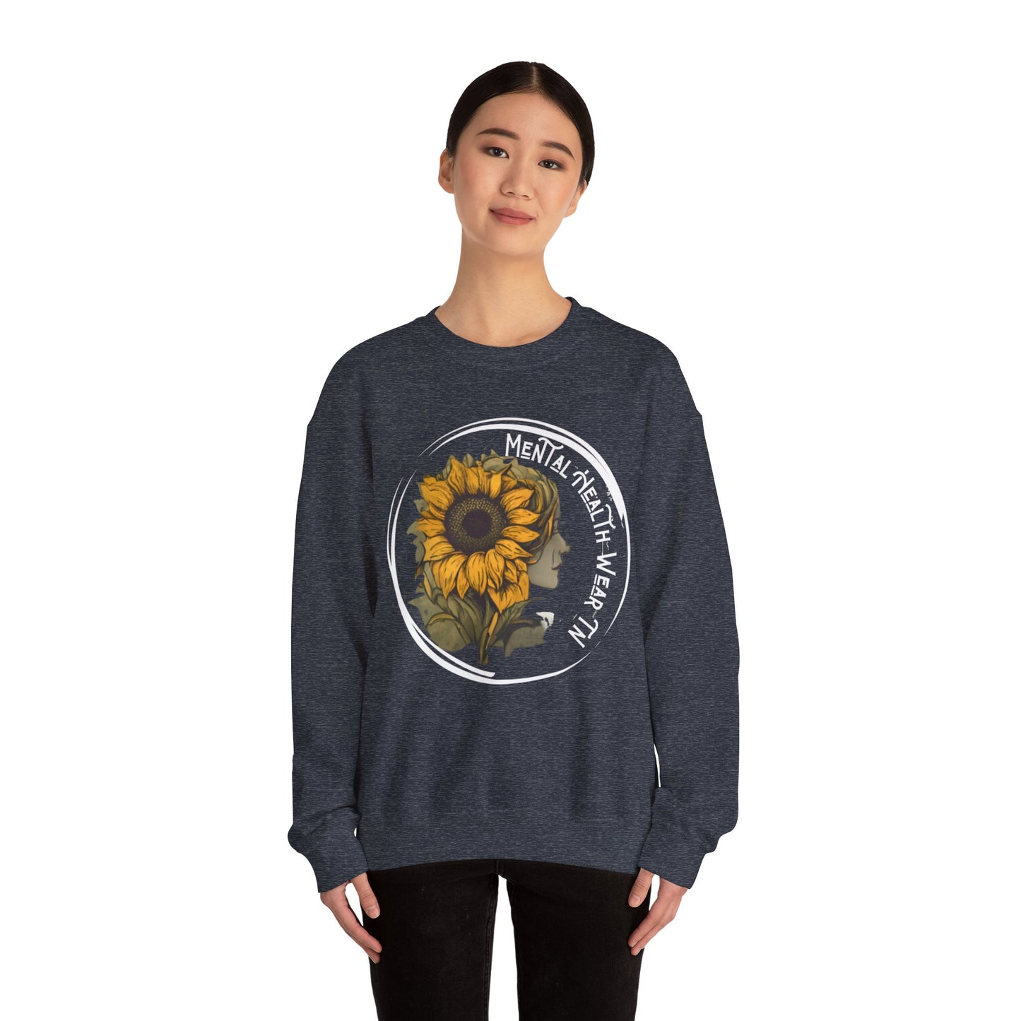 Mental Health Wear Tn-Store Merch-Unisex Crewneck Sweatshirt - Mental Health Wear TN