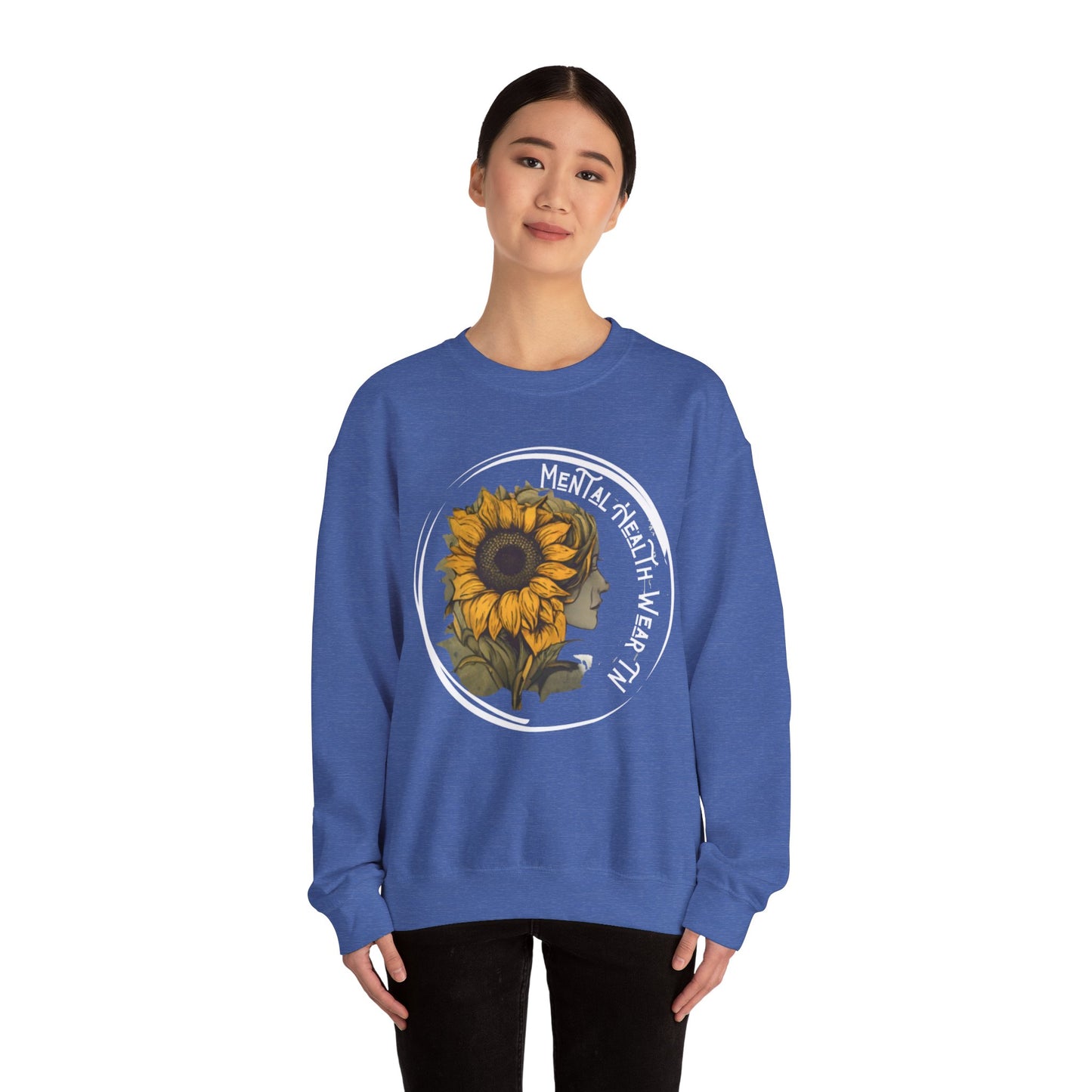 Mental Health Wear Tn-Store Merch-Unisex Crewneck Sweatshirt - Mental Health Wear TN