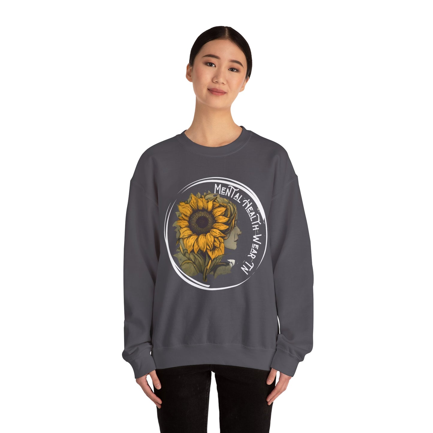 Mental Health Wear Tn-Store Merch-Unisex Crewneck Sweatshirt - Mental Health Wear TN
