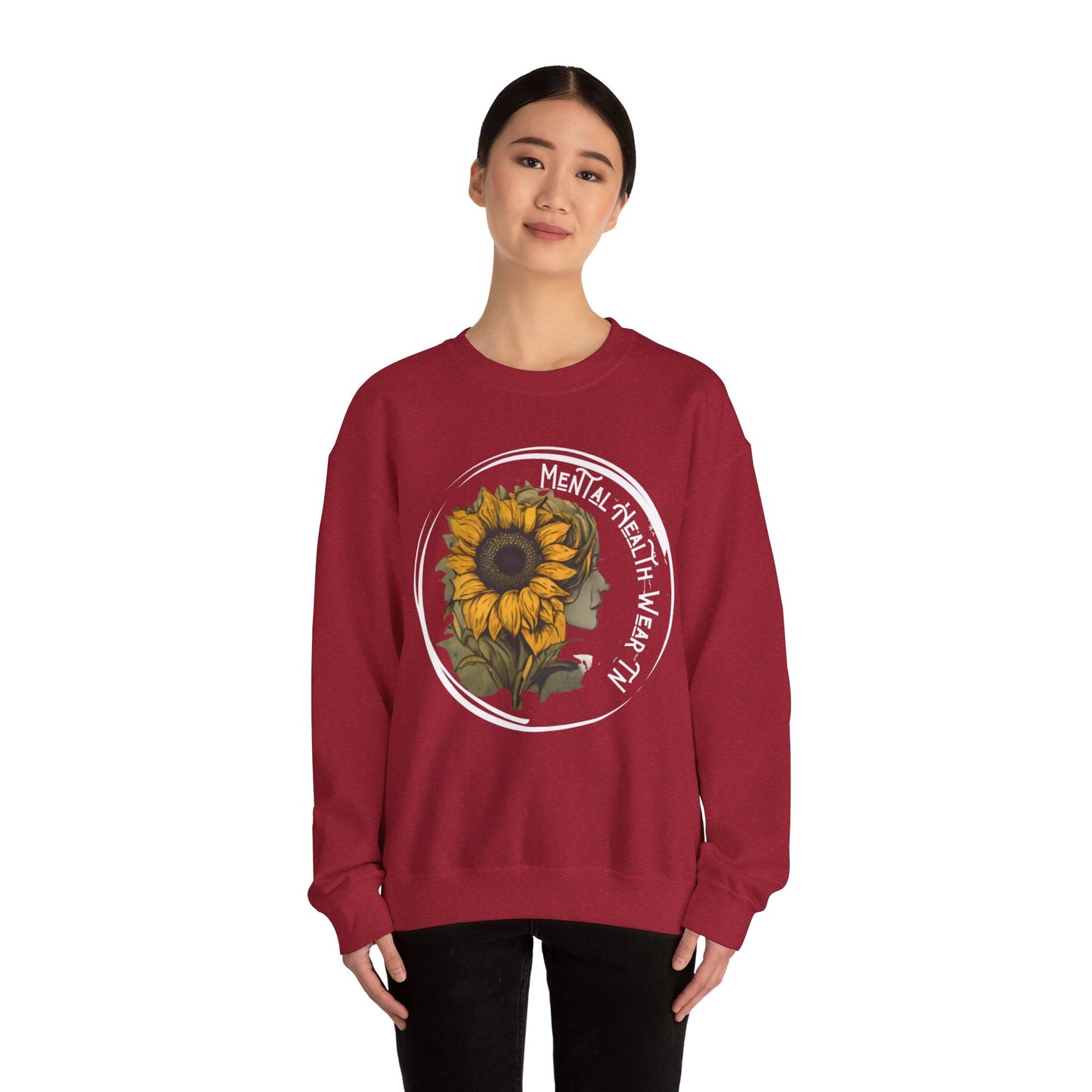 Mental Health Wear Tn-Store Merch-Unisex Crewneck Sweatshirt - Mental Health Wear TN