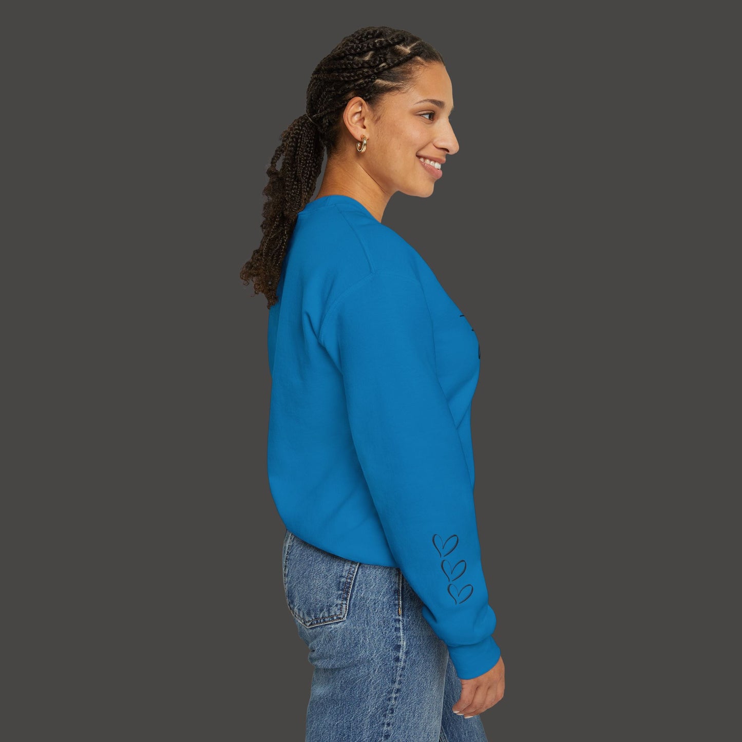 The World Is A Better Place With You In It- Crewneck Sweatshirt - Mental Health Wear TN