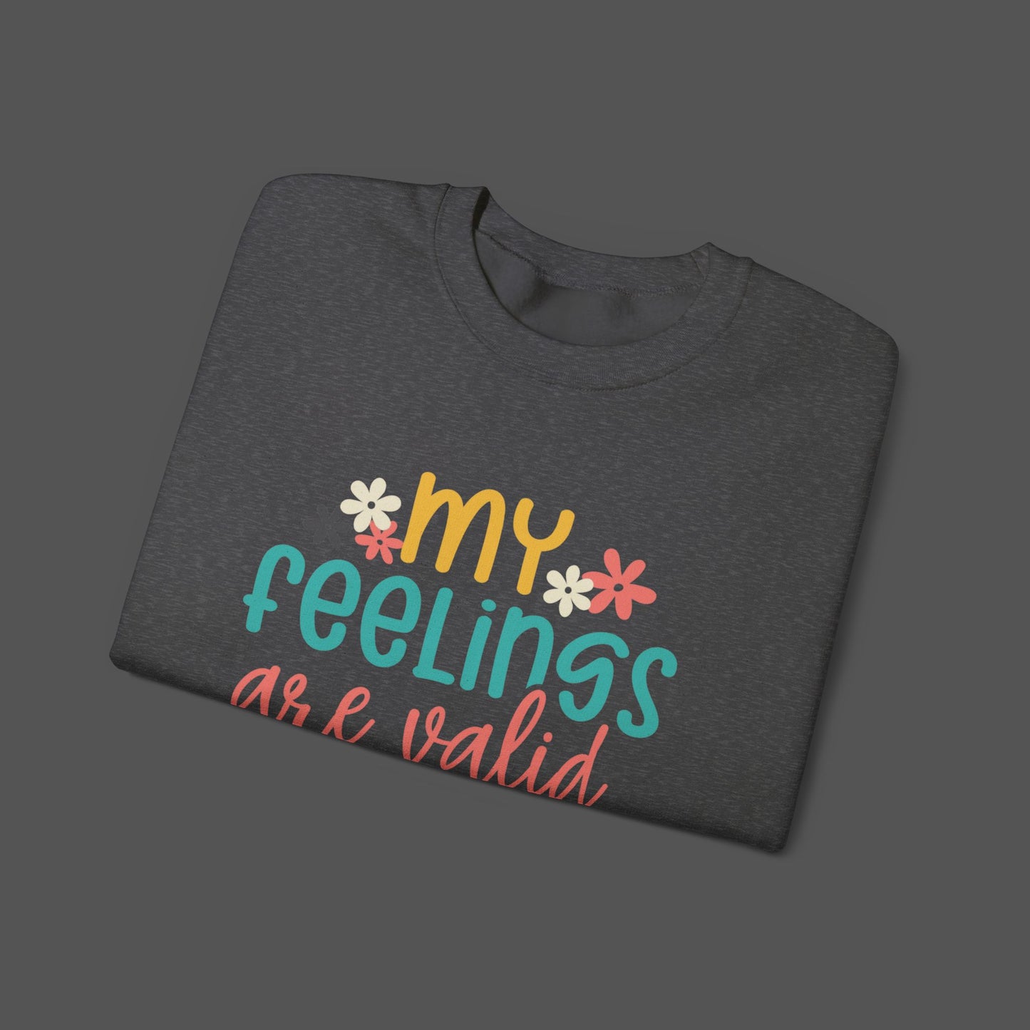 Retro Flower Mental Health Awareness Sweatshirt - Mental Health Wear TN