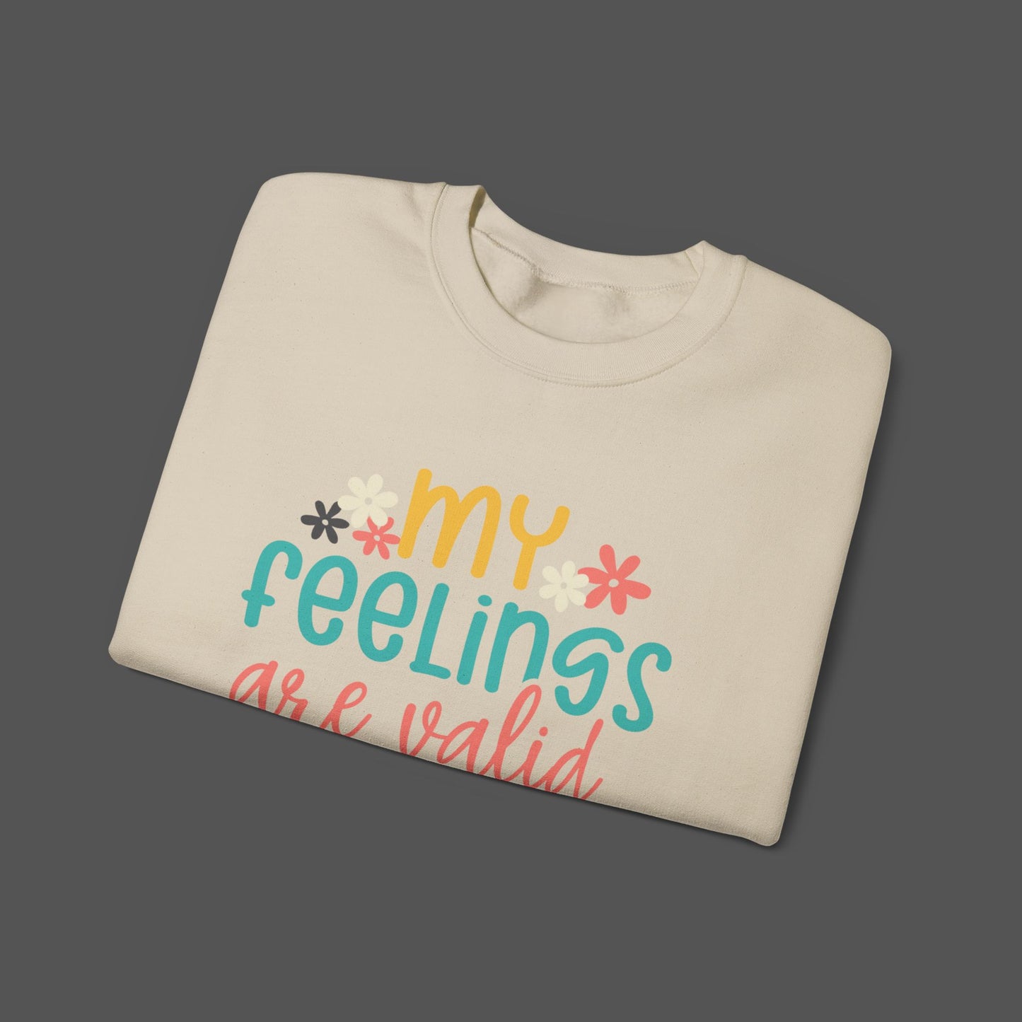 Retro Flower Mental Health Awareness Sweatshirt - Mental Health Wear TN