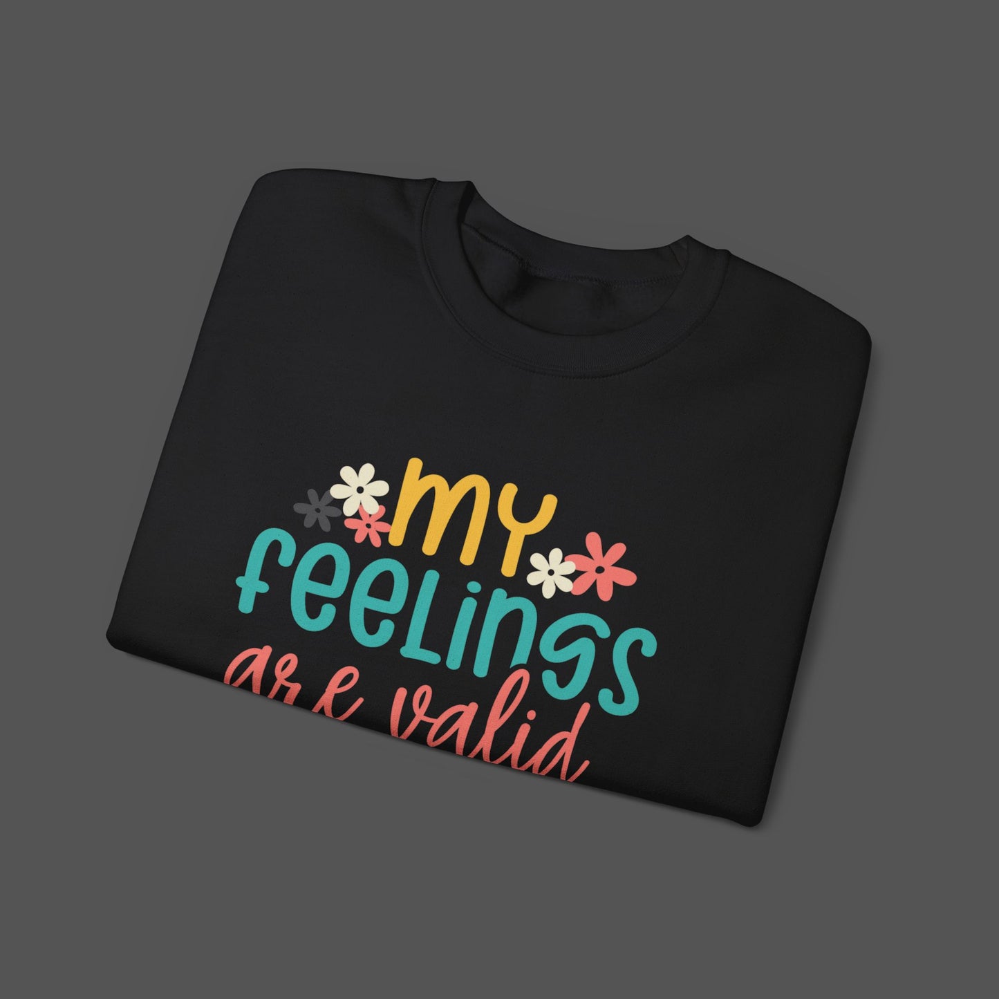 Retro Flower Mental Health Awareness Sweatshirt - Mental Health Wear TN