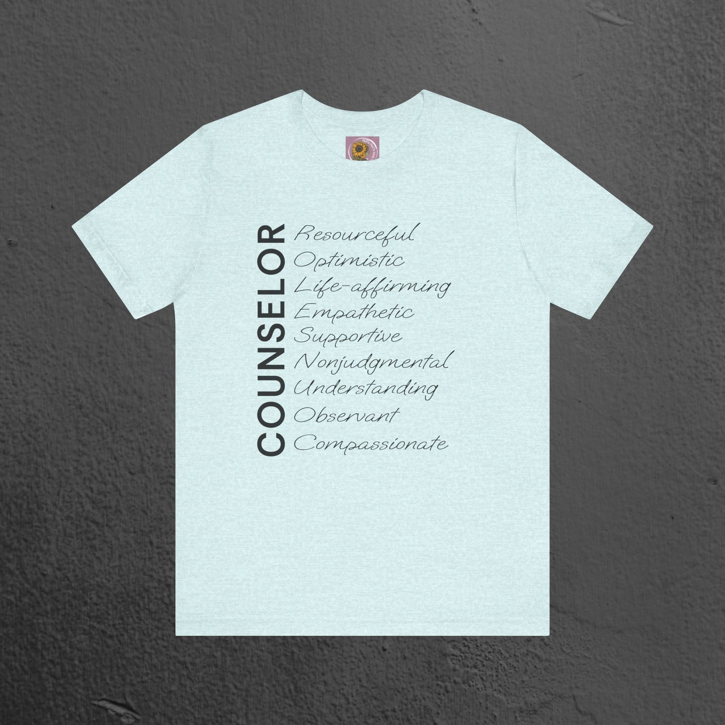Counselor Tee - Mental Health Awareness Unisex Jersey - Mental Health Wear TN