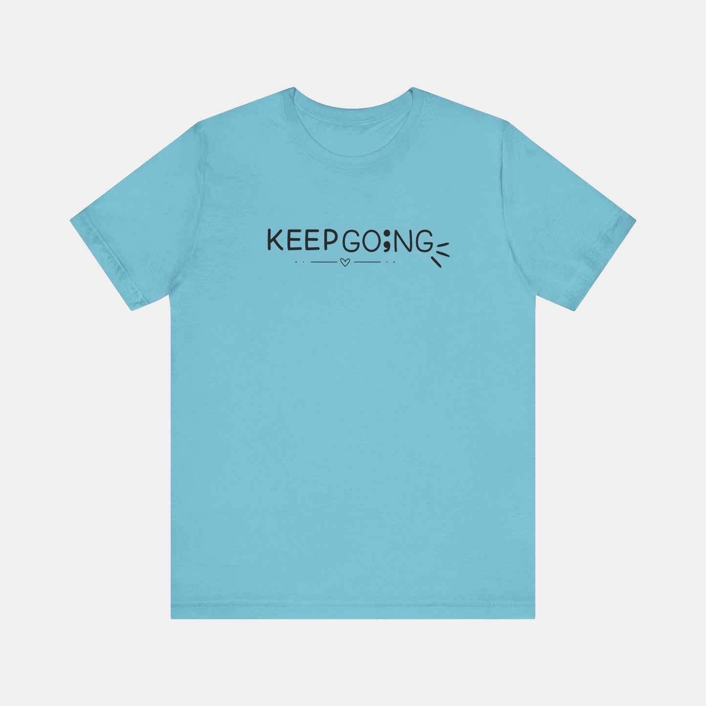 100 Reasons To Stay Alive -Keep Going;-Suicide Awareness Prevention-Unisex Short Sleeve T-Shirt - Mental Health Wear TN