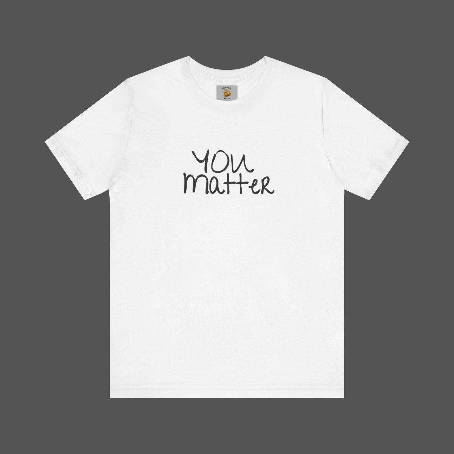 Dear Person Behind Me Letter From Person In Front Of You. -Mental Health Awareness- Unisex Short Sleeve T-Shirt - Mental Health Wear TN
