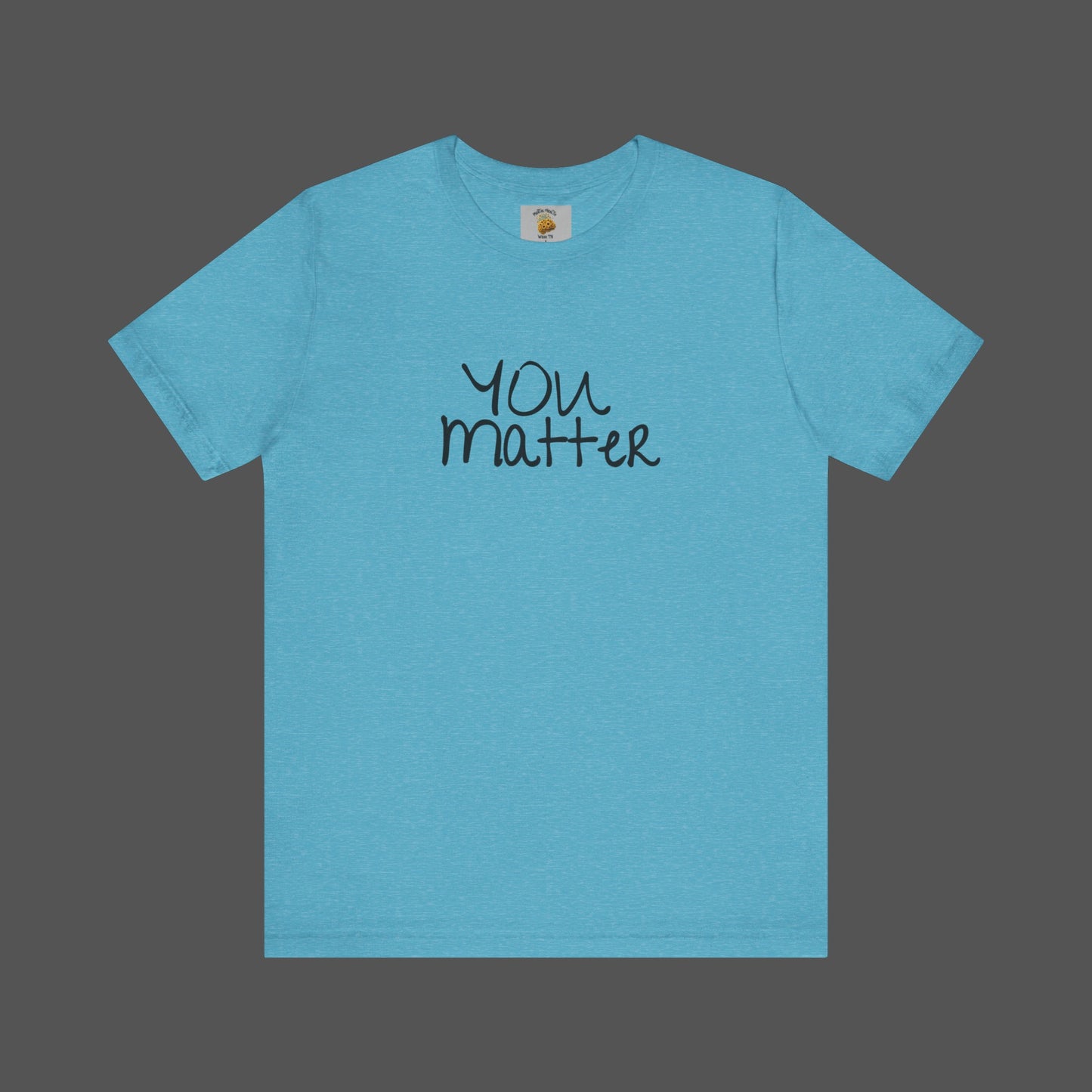 Dear Person Behind Me Letter From Person In Front Of You. -Mental Health Awareness- Unisex Short Sleeve T-Shirt - Mental Health Wear TN