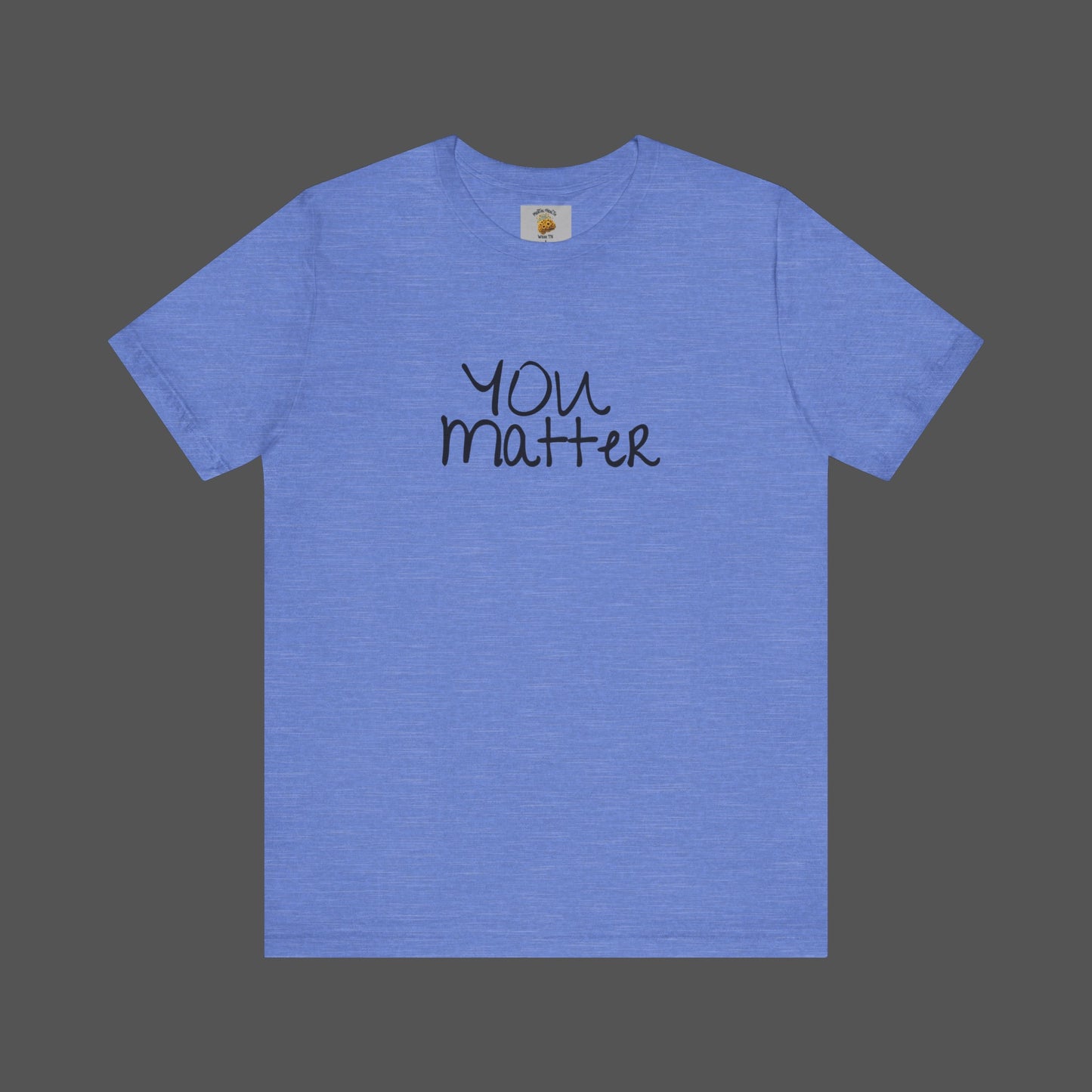 Dear Person Behind Me Letter From Person In Front Of You. -Mental Health Awareness- Unisex Short Sleeve T-Shirt - Mental Health Wear TN