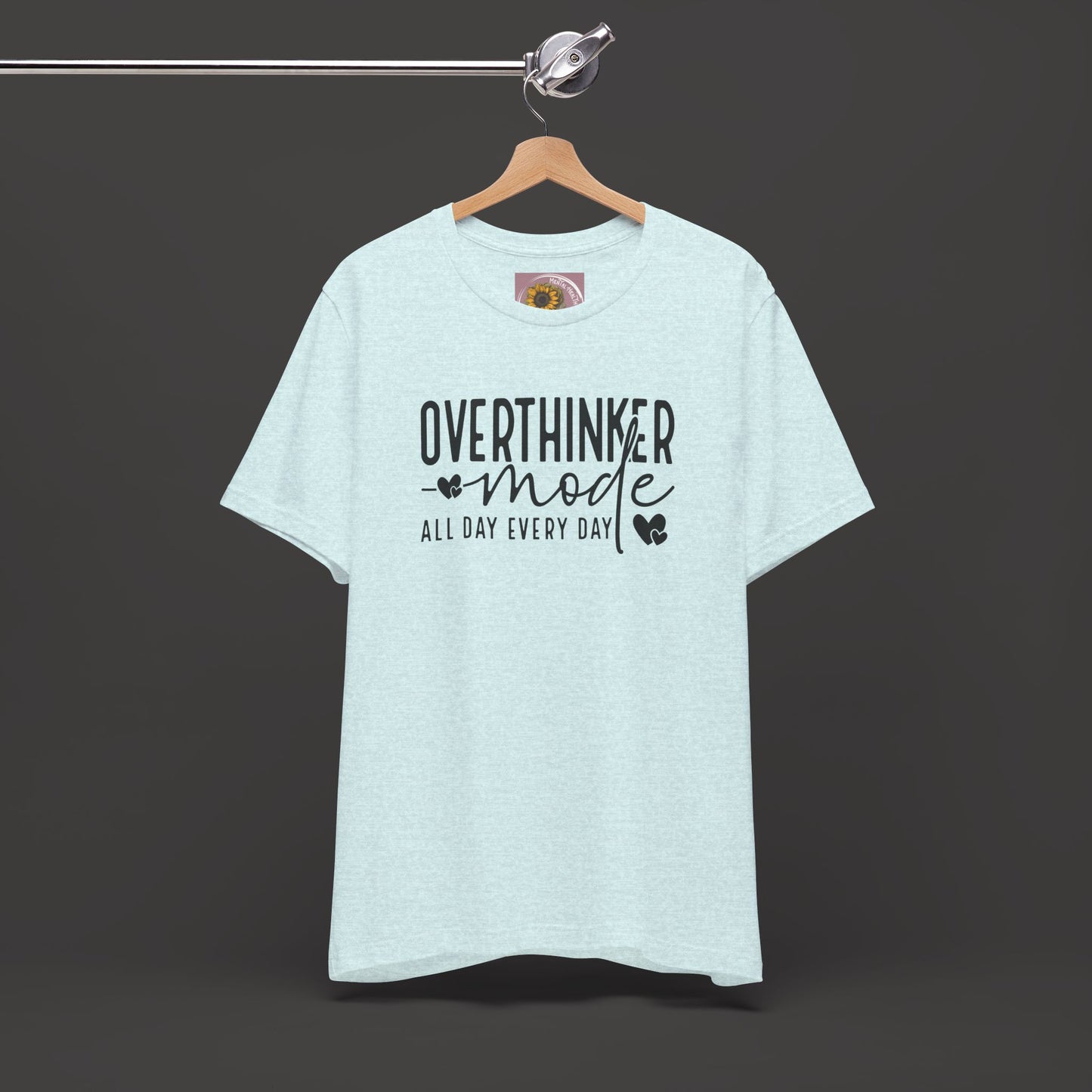 Over Thinker Mode -Mental Health Awareness Short Sleeve Tee - Mental Health Wear TN