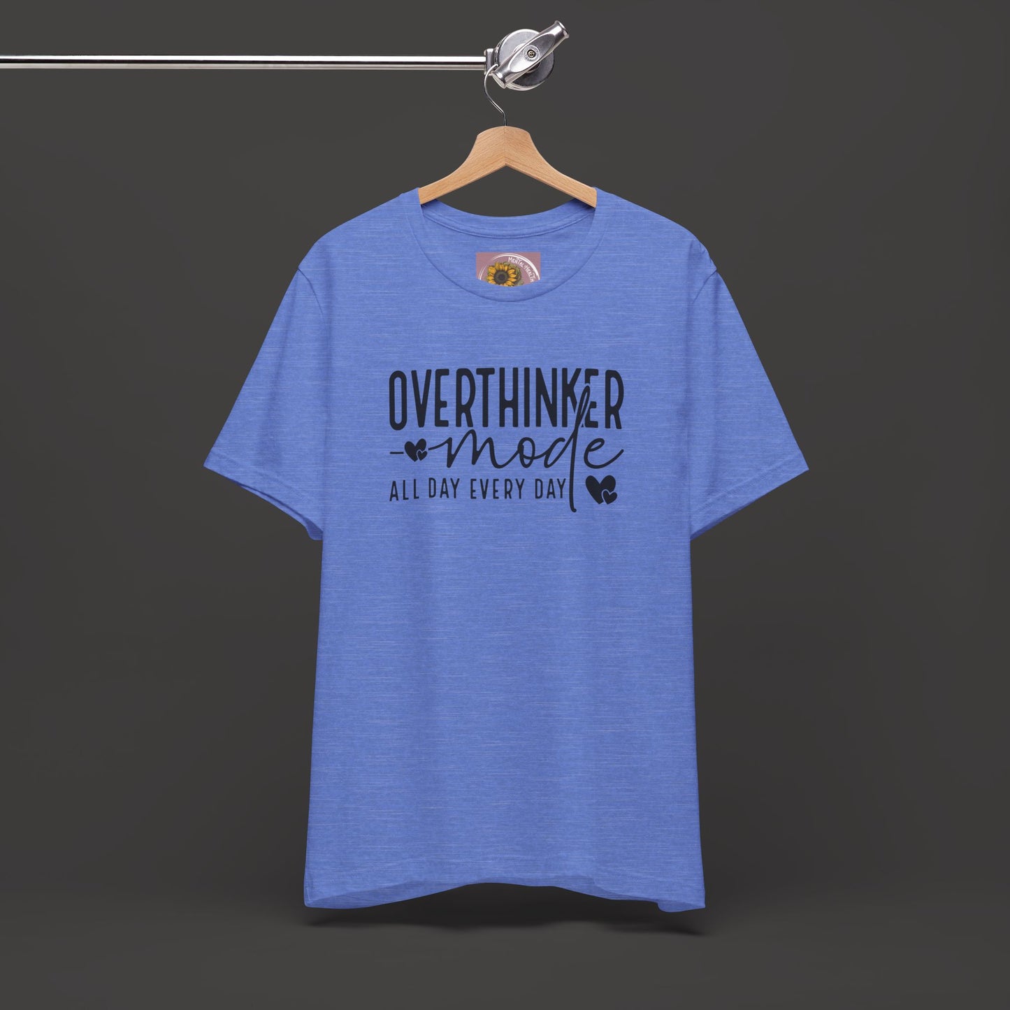 Over Thinker Mode -Mental Health Awareness Short Sleeve Tee - Mental Health Wear TN