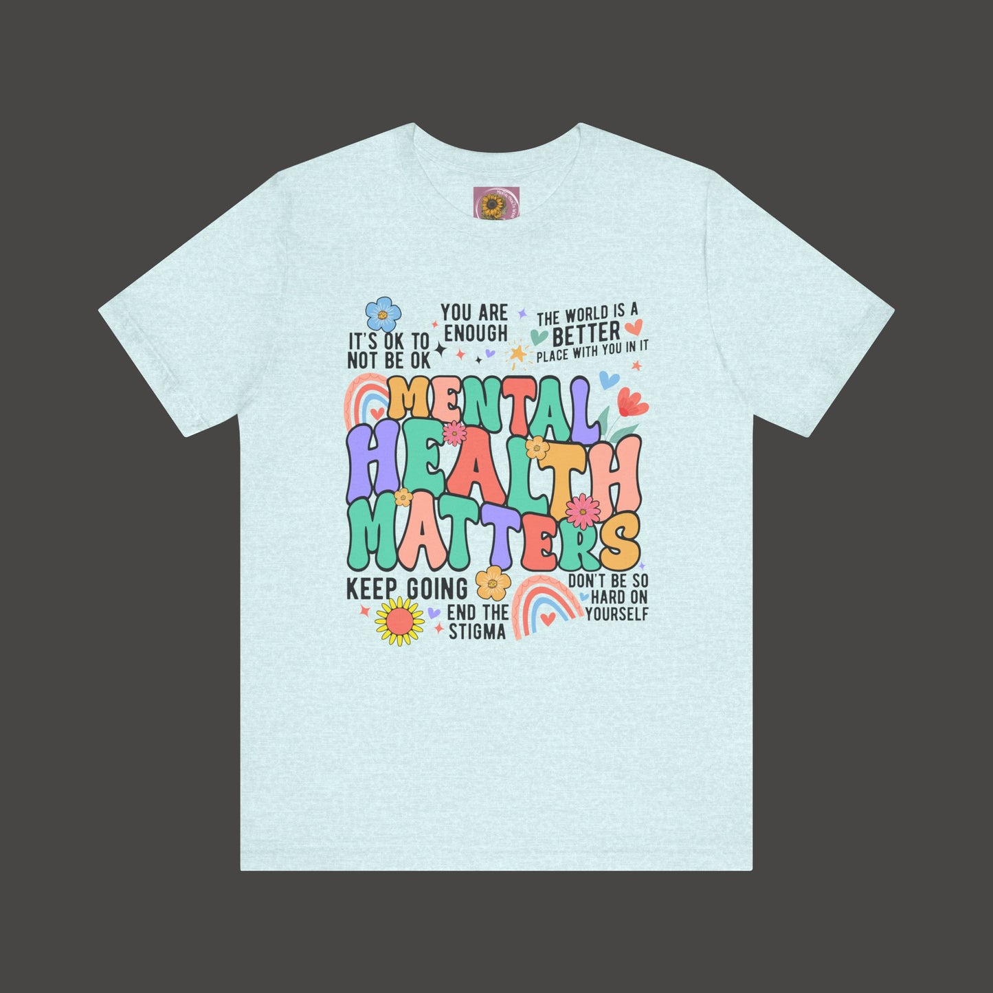 Retro Mental Health Matters Tee - Mental Health Wear TN