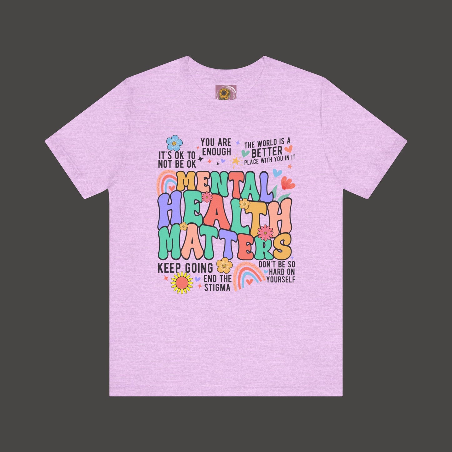 Retro Mental Health Matters Tee - Mental Health Wear TN