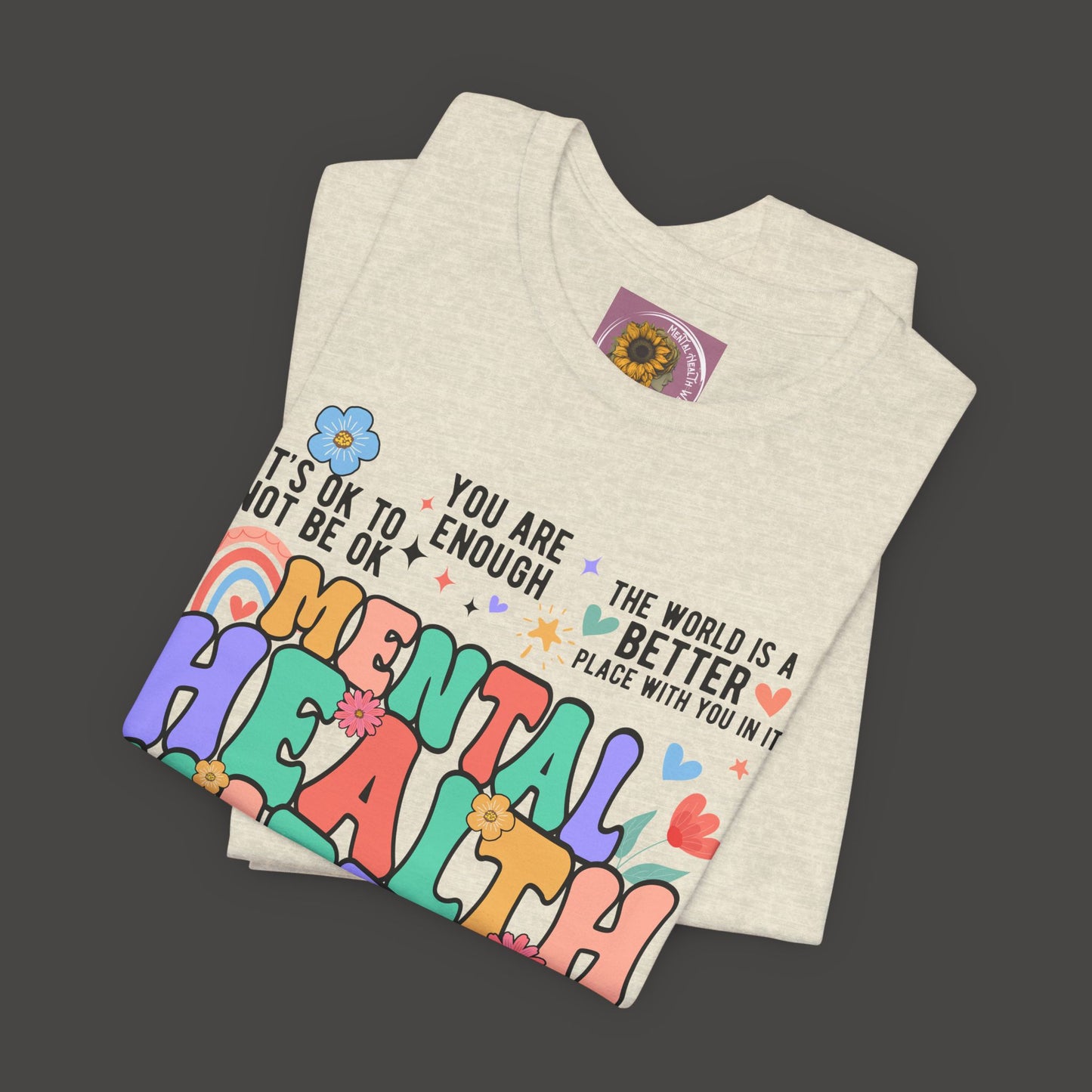 Retro Mental Health Matters Tee - Mental Health Wear TN