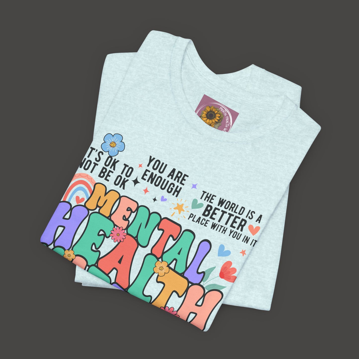 Retro Mental Health Matters Tee - Mental Health Wear TN