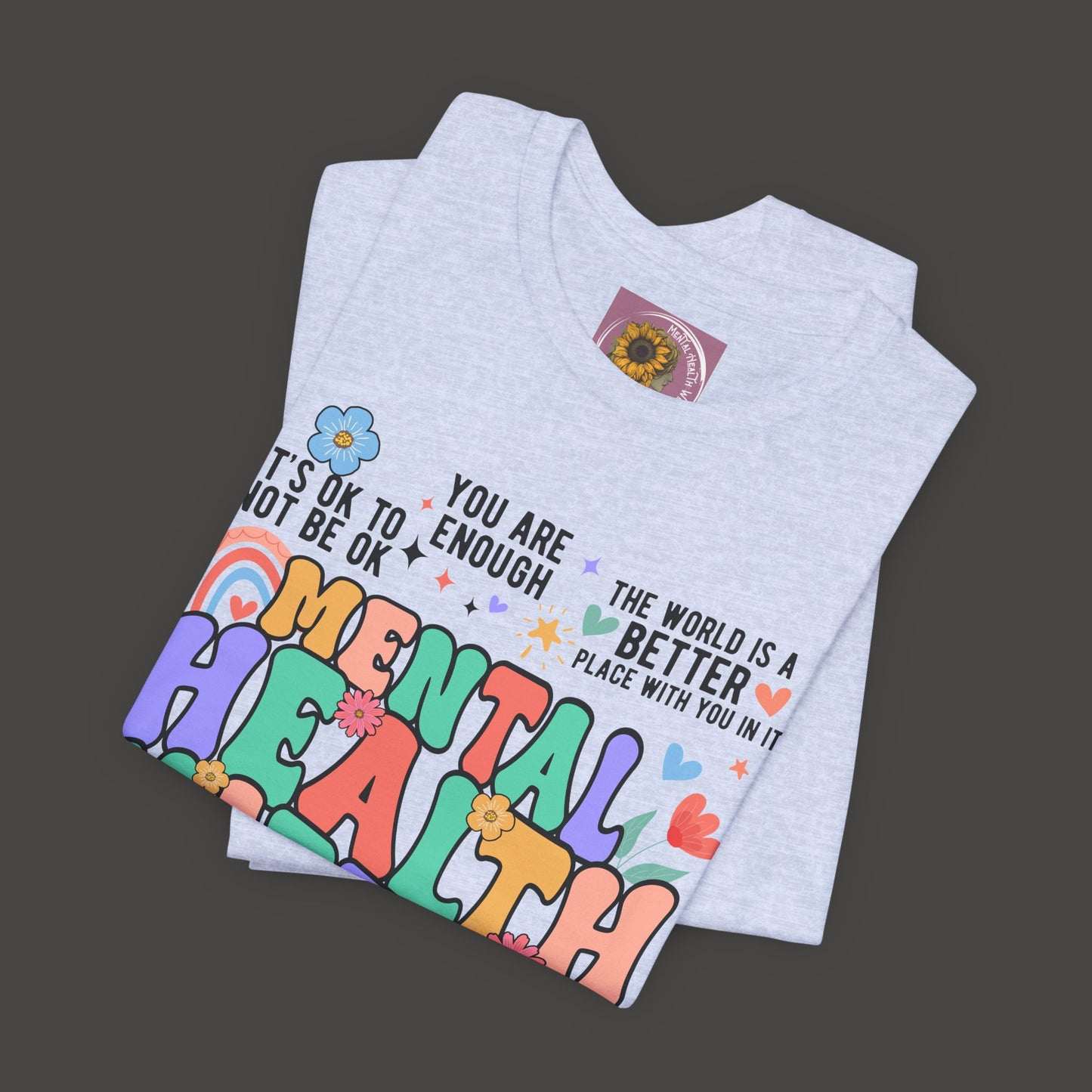 Retro Mental Health Matters Tee - Mental Health Wear TN