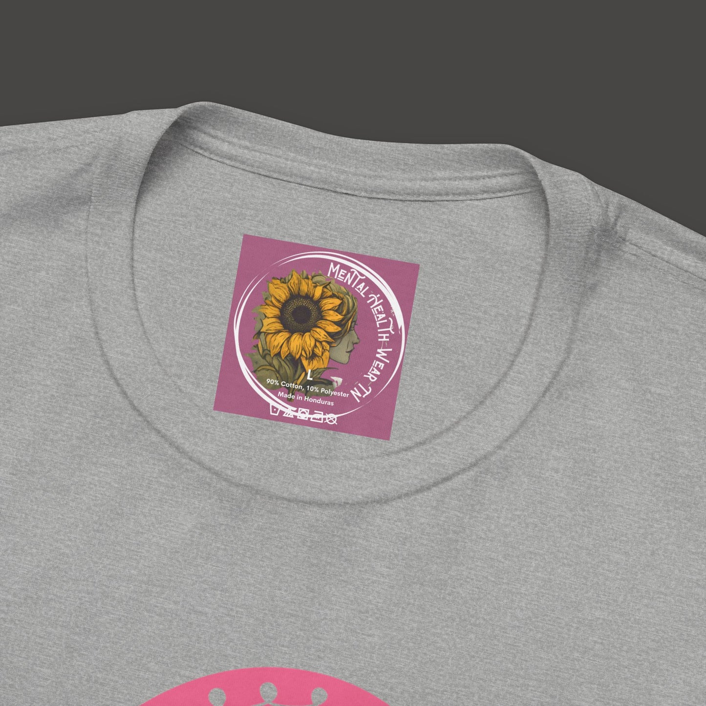 You Are Enough Rainbow Tee Shirt - Mental Health Wear TN