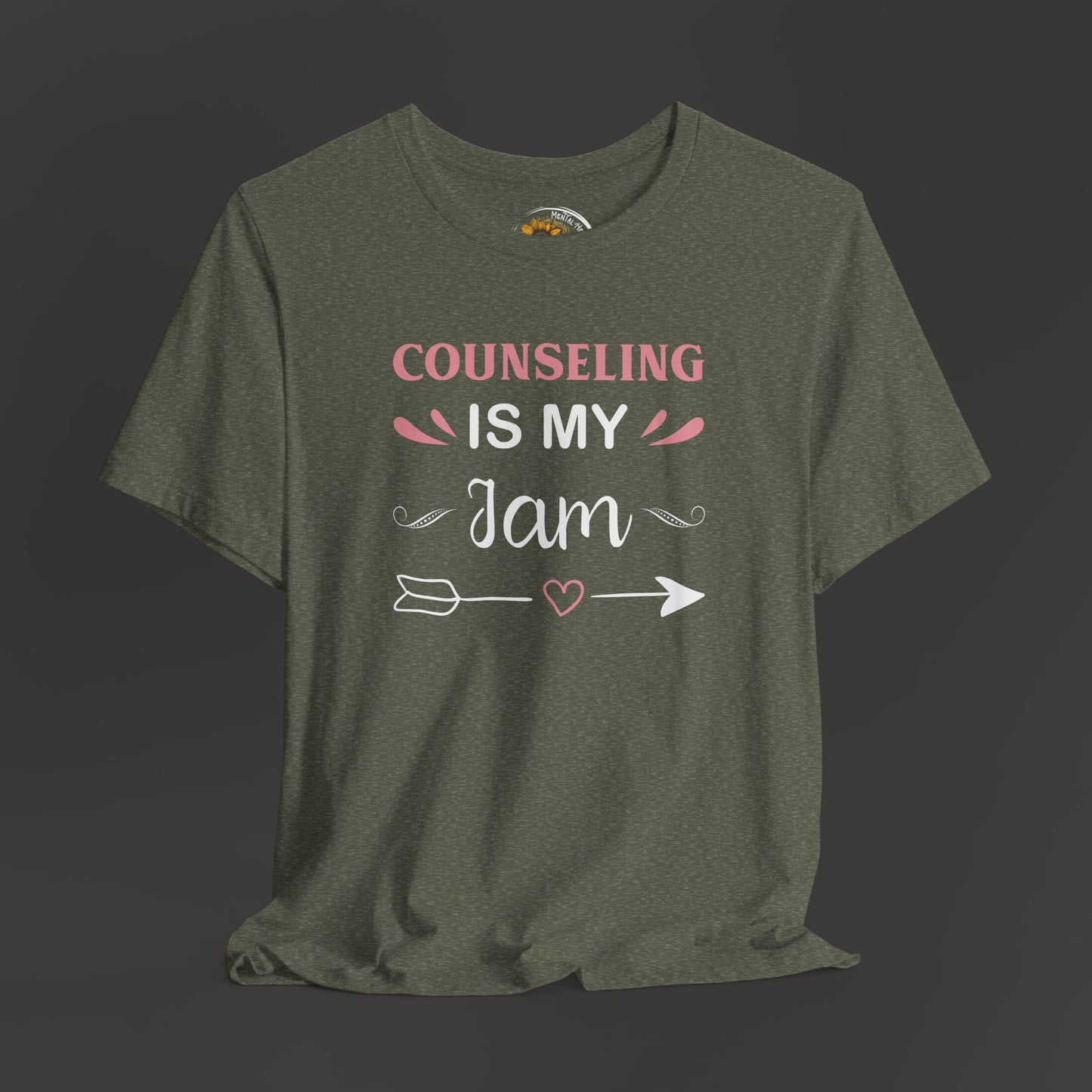 Counseling Is My I am Unisex Tee Shirt - Mental Health Wear TN