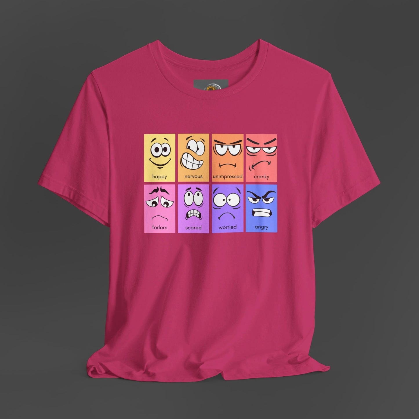 Feeling The Emotions-Mental Health Awareness-Unisex Short Sleeve T-Shirt - Mental Health Wear TN