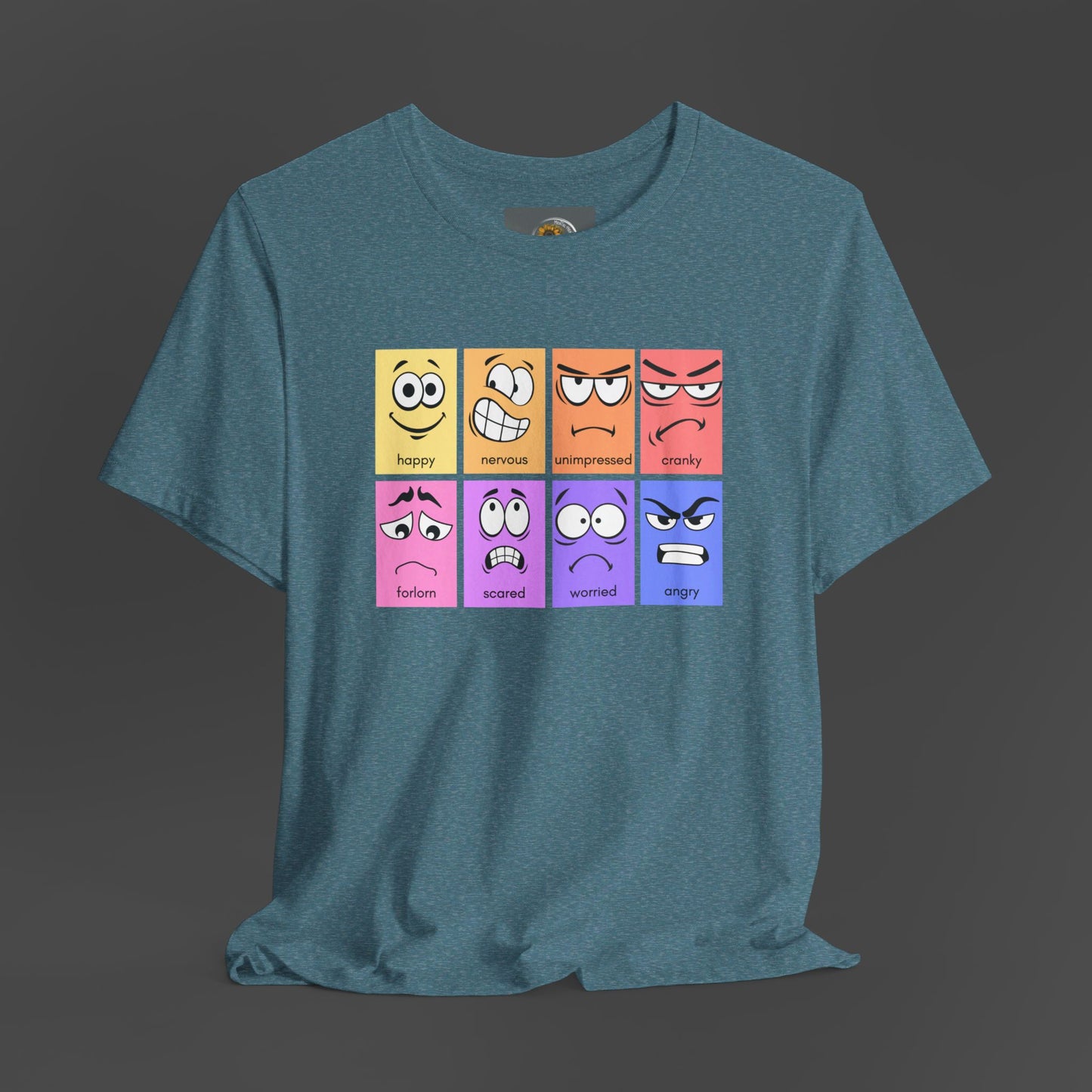 Feeling The Emotions-Mental Health Awareness-Unisex Short Sleeve T-Shirt - Mental Health Wear TN