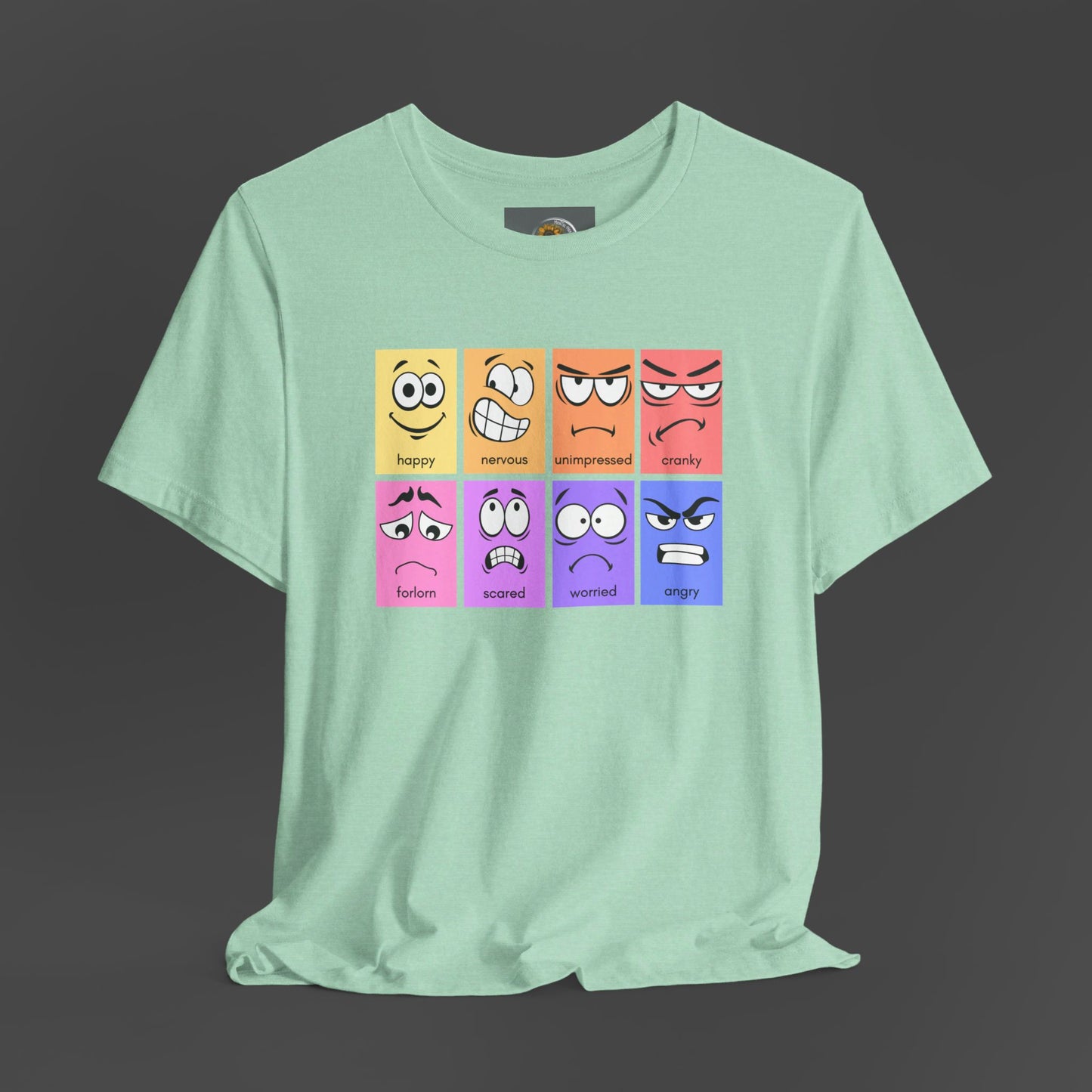 Feeling The Emotions-Mental Health Awareness-Unisex Short Sleeve T-Shirt - Mental Health Wear TN