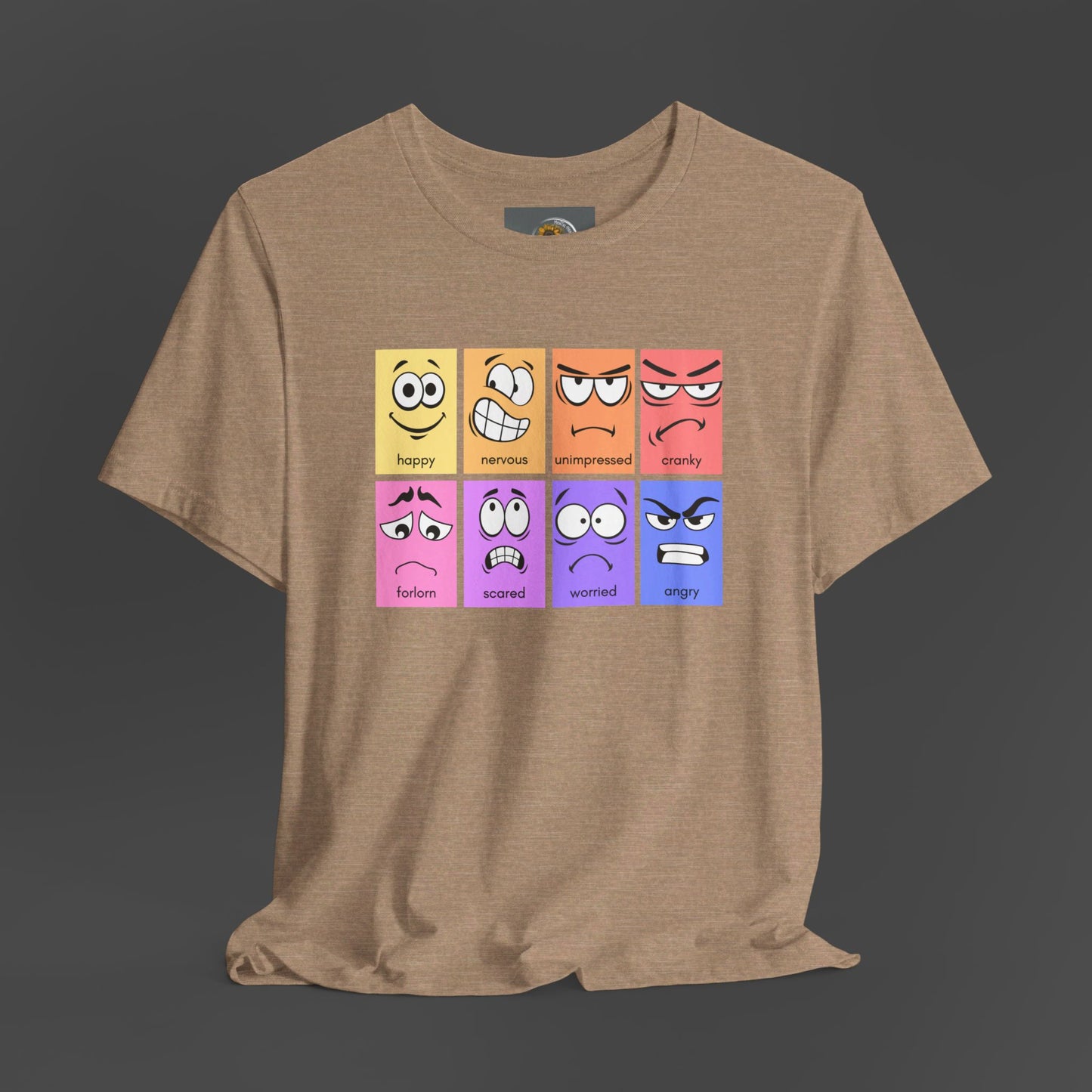Feeling The Emotions-Mental Health Awareness-Unisex Short Sleeve T-Shirt - Mental Health Wear TN