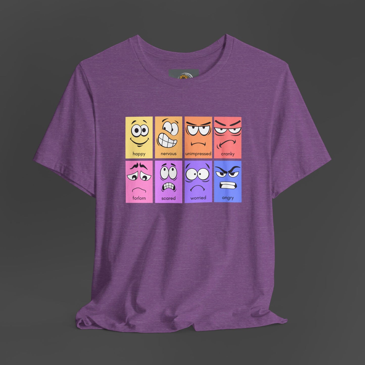 Feeling The Emotions-Mental Health Awareness-Unisex Short Sleeve T-Shirt - Mental Health Wear TN