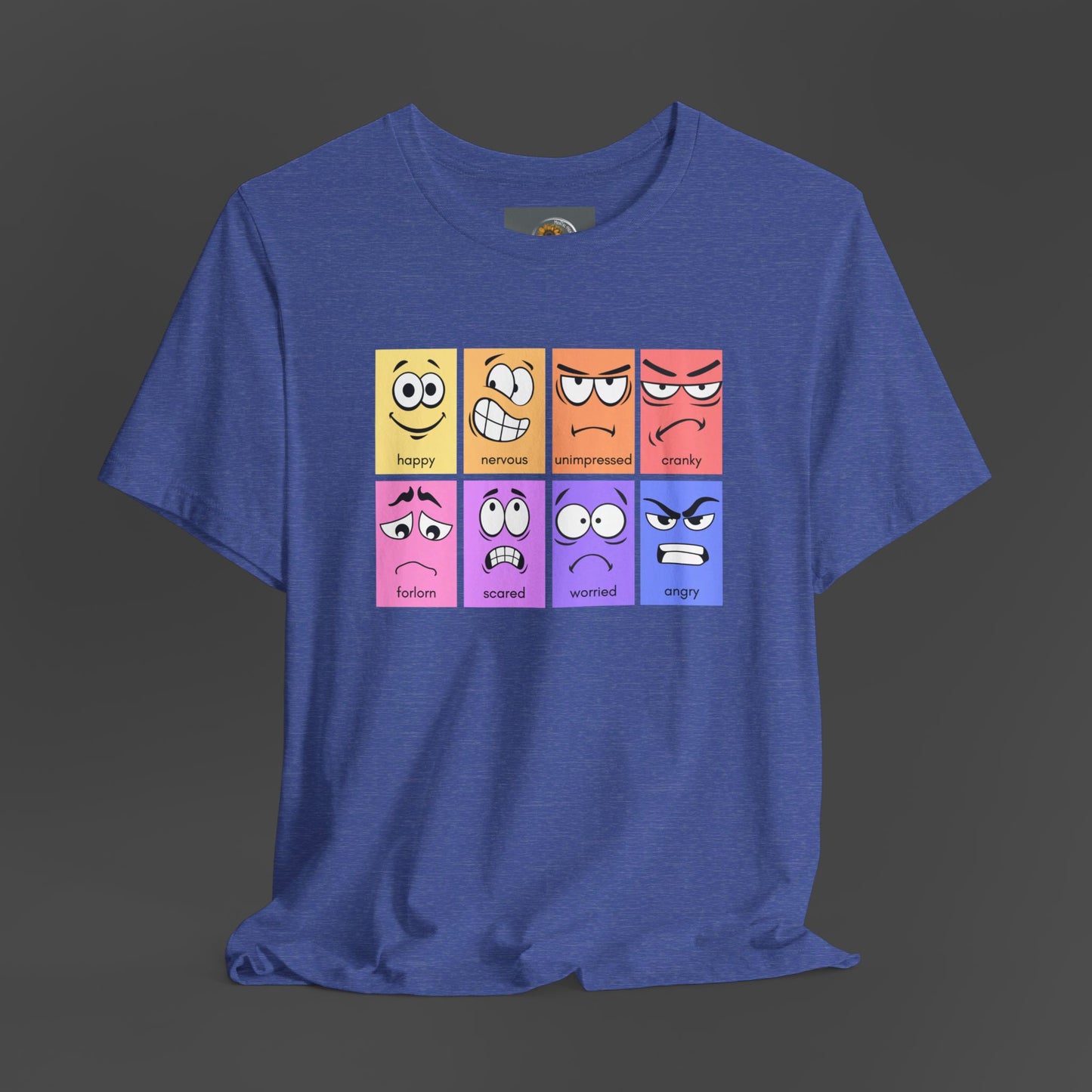 Feeling The Emotions-Mental Health Awareness-Unisex Short Sleeve T-Shirt - Mental Health Wear TN